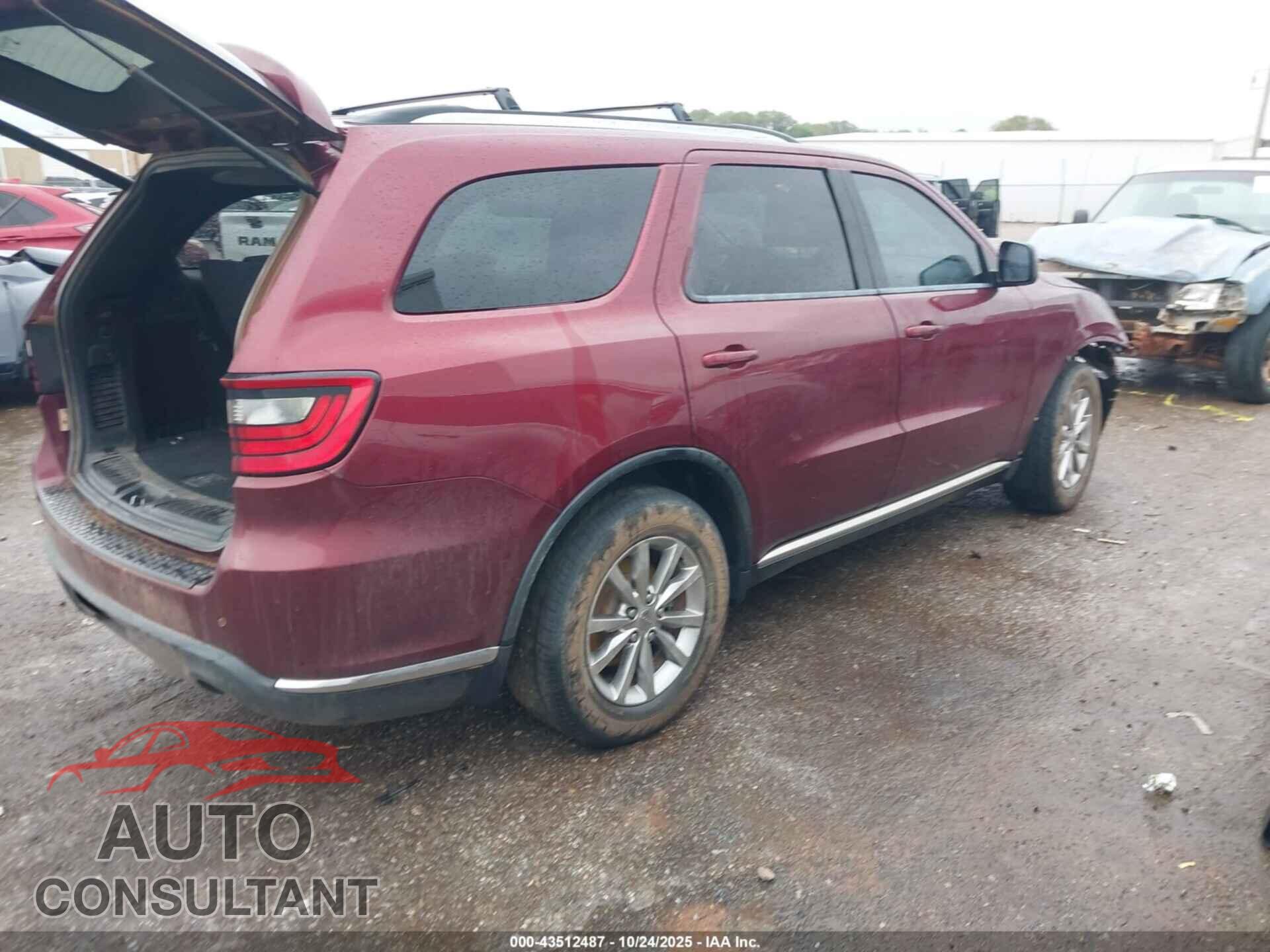 DODGE DURANGO 2018 - 1C4RDHAG2JC444812
