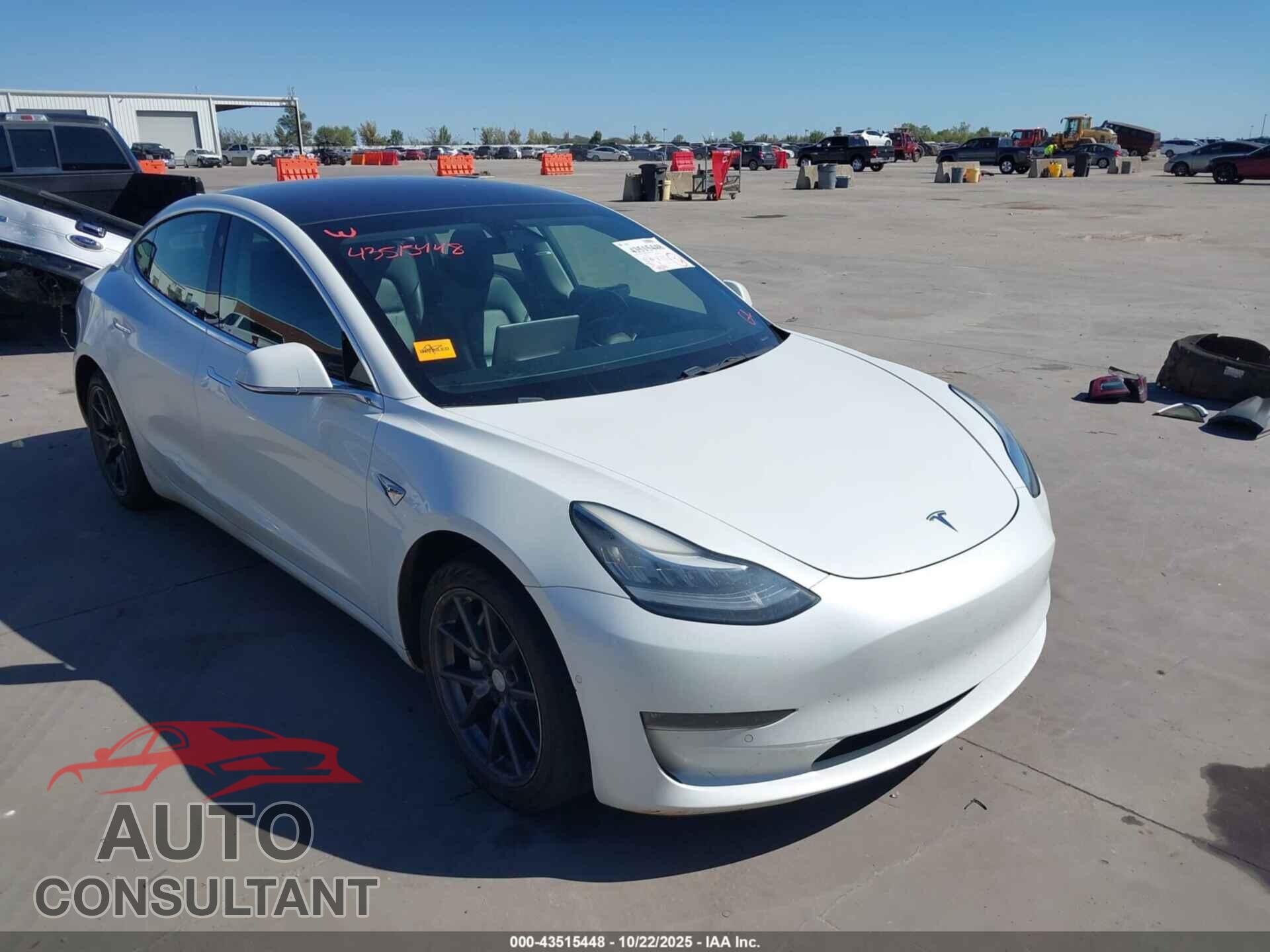 TESLA MODEL 3 2018 - 5YJ3E1EA8JF162144
