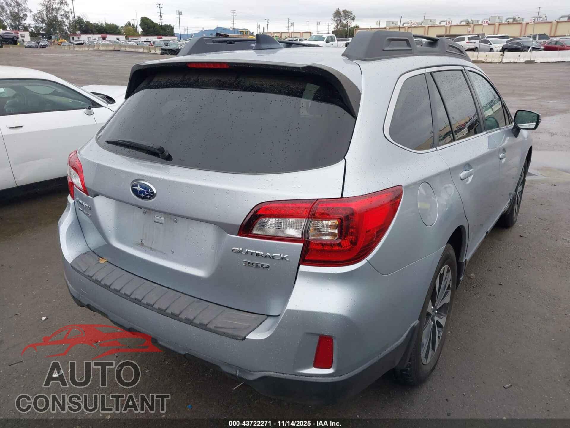 SUBARU OUTBACK 2016 - 4S4BSENC1G3247776