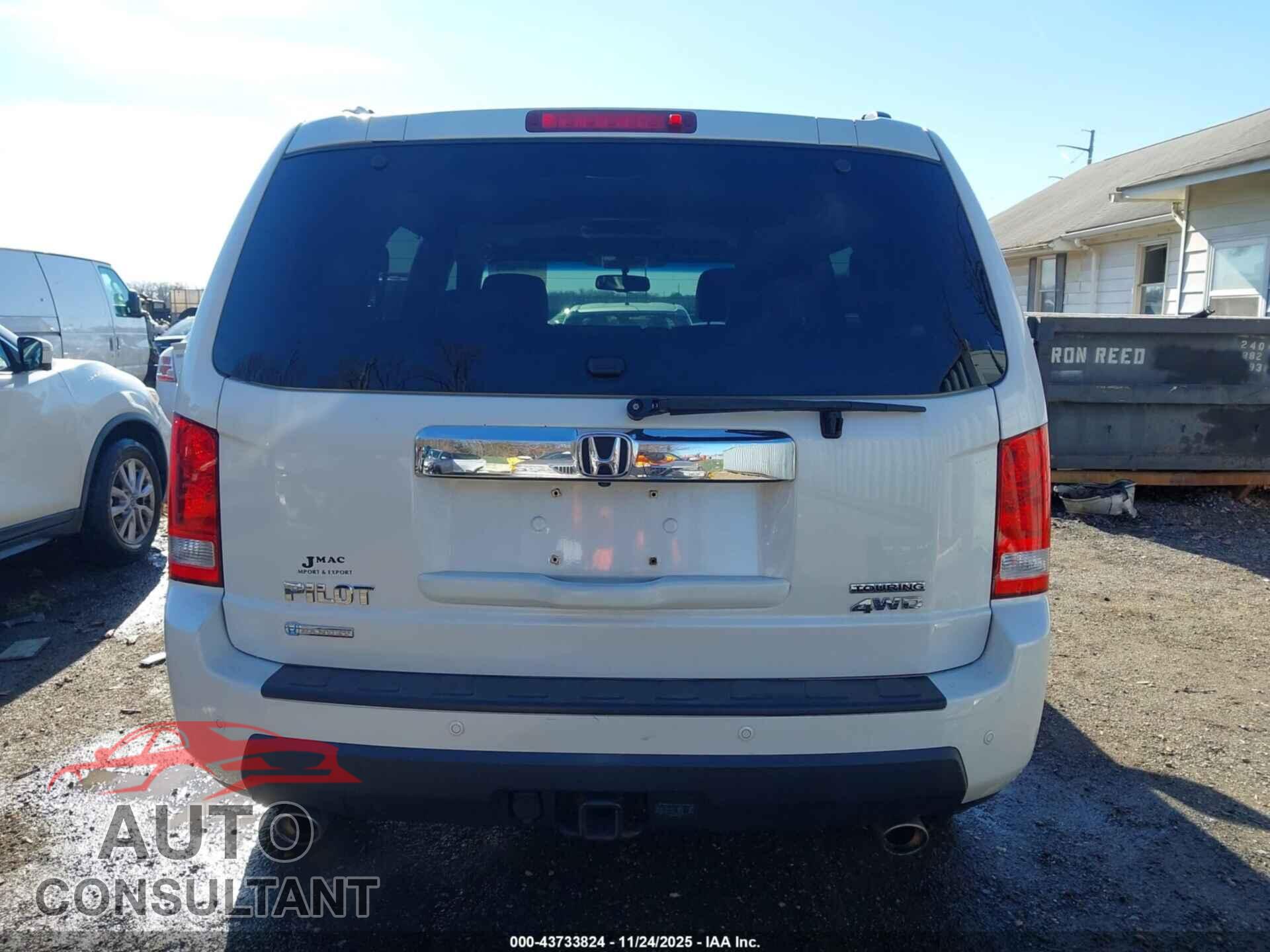 HONDA PILOT 2011 - 5FNYF4H99BB058043