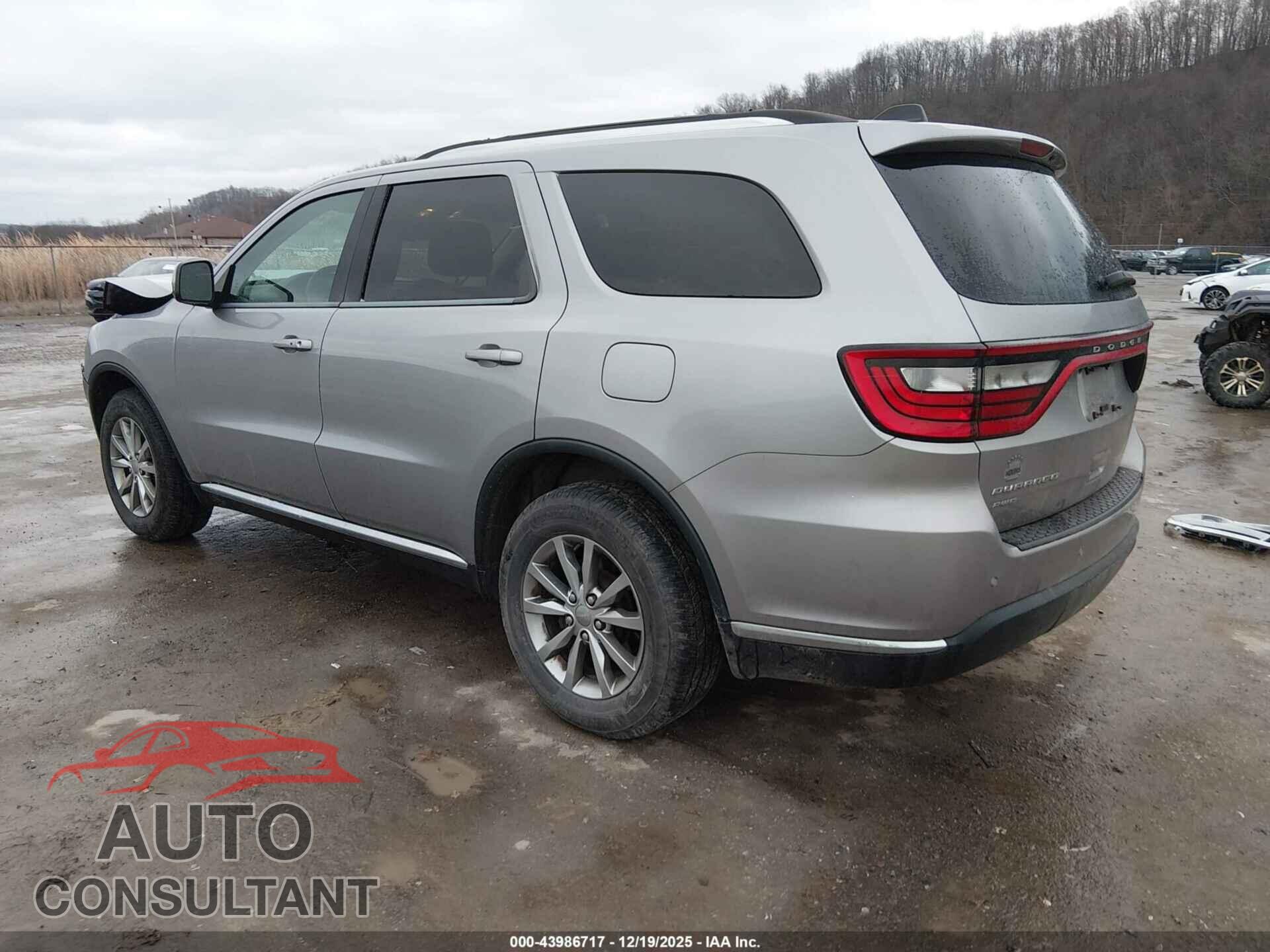 DODGE DURANGO 2016 - 1C4RDJAG6GC481913