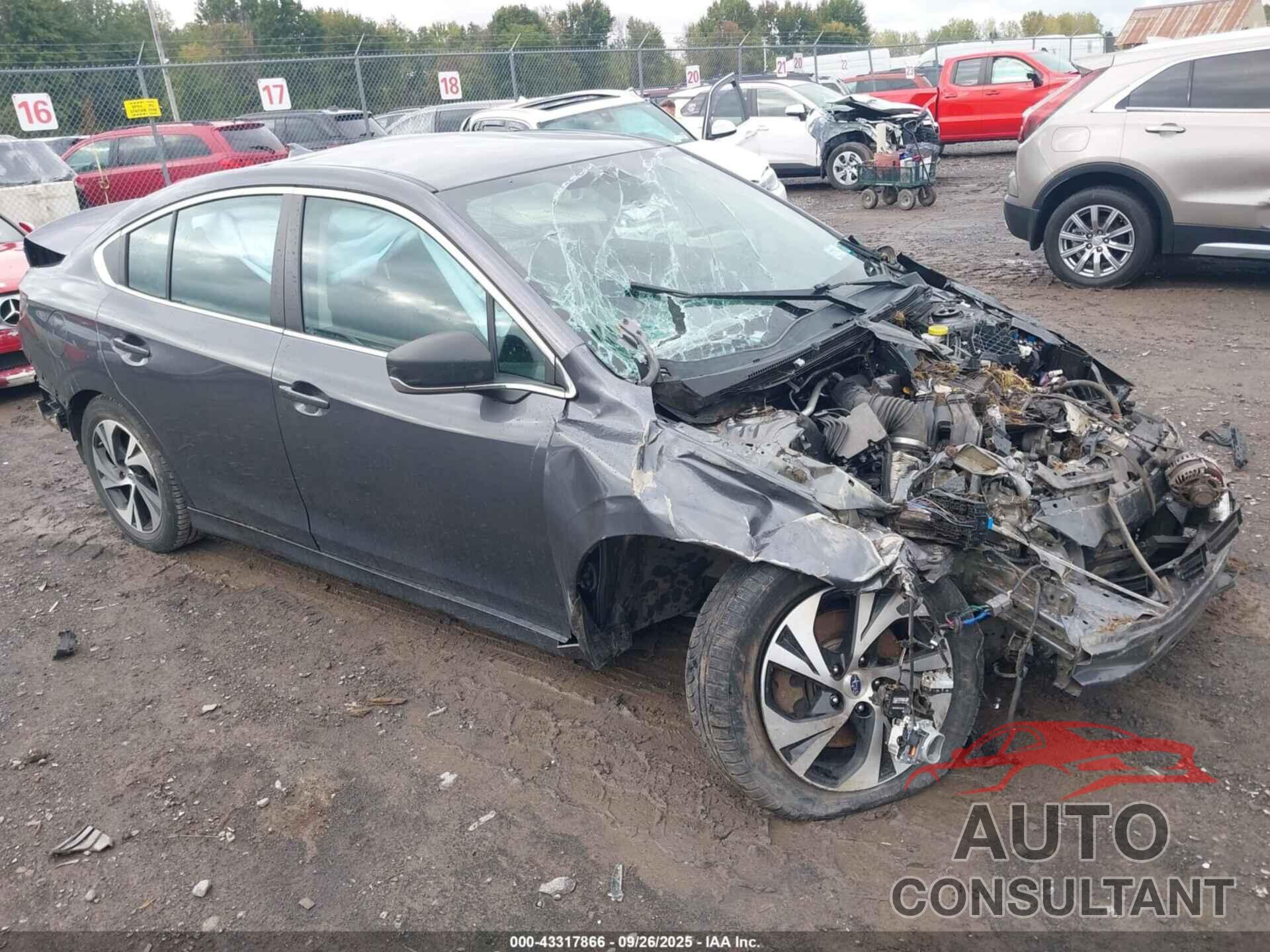 SUBARU LEGACY 2022 - 4S3BWAB60N3020527