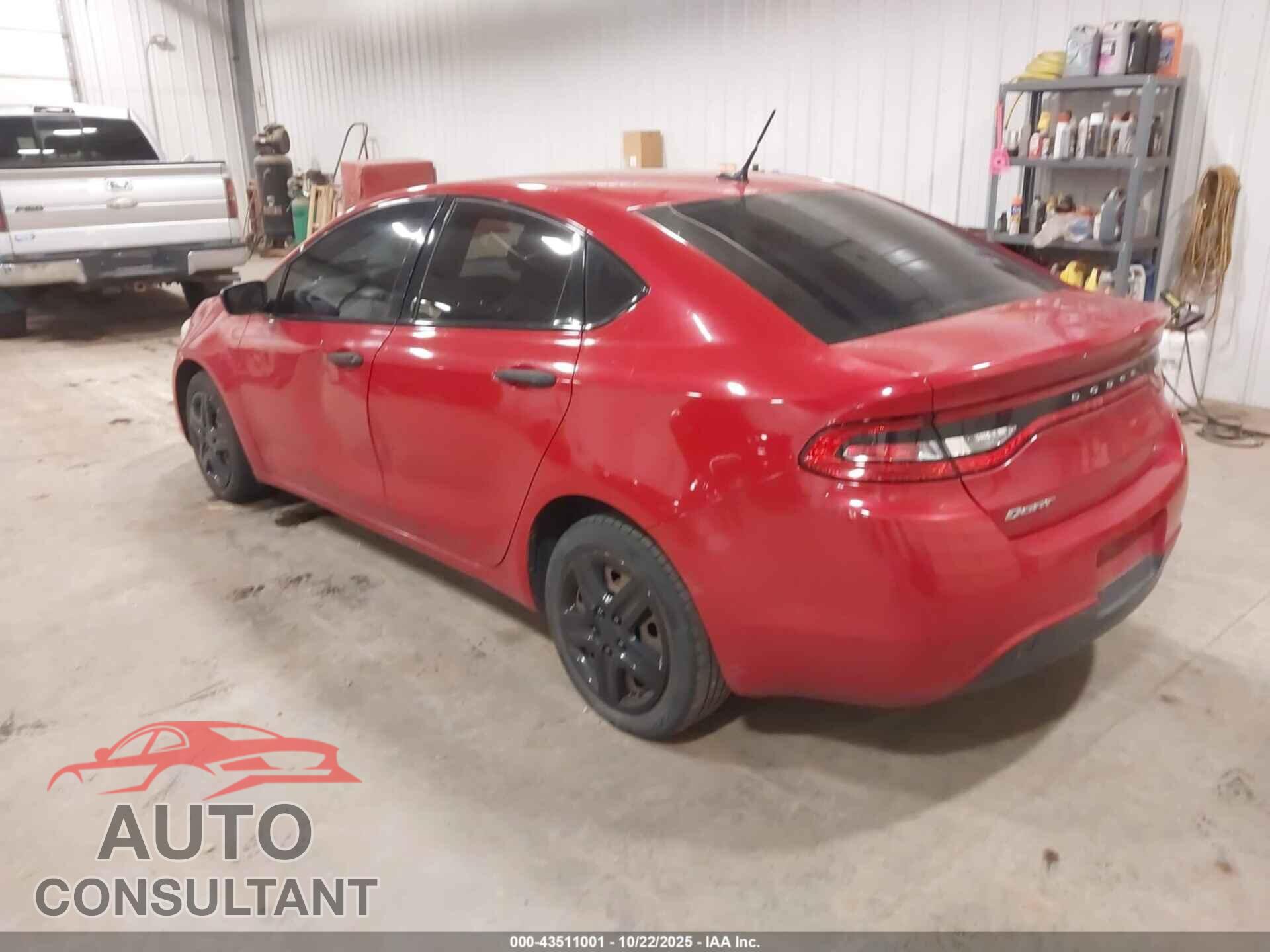 DODGE DART 2013 - 1C3CDFAA7DD313173