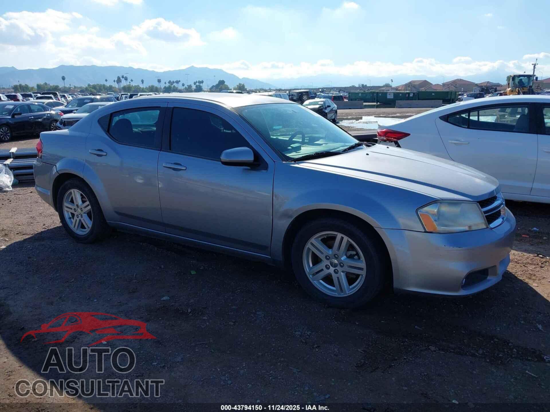 DODGE AVENGER 2014 - 1C3CDZCB7EN155002