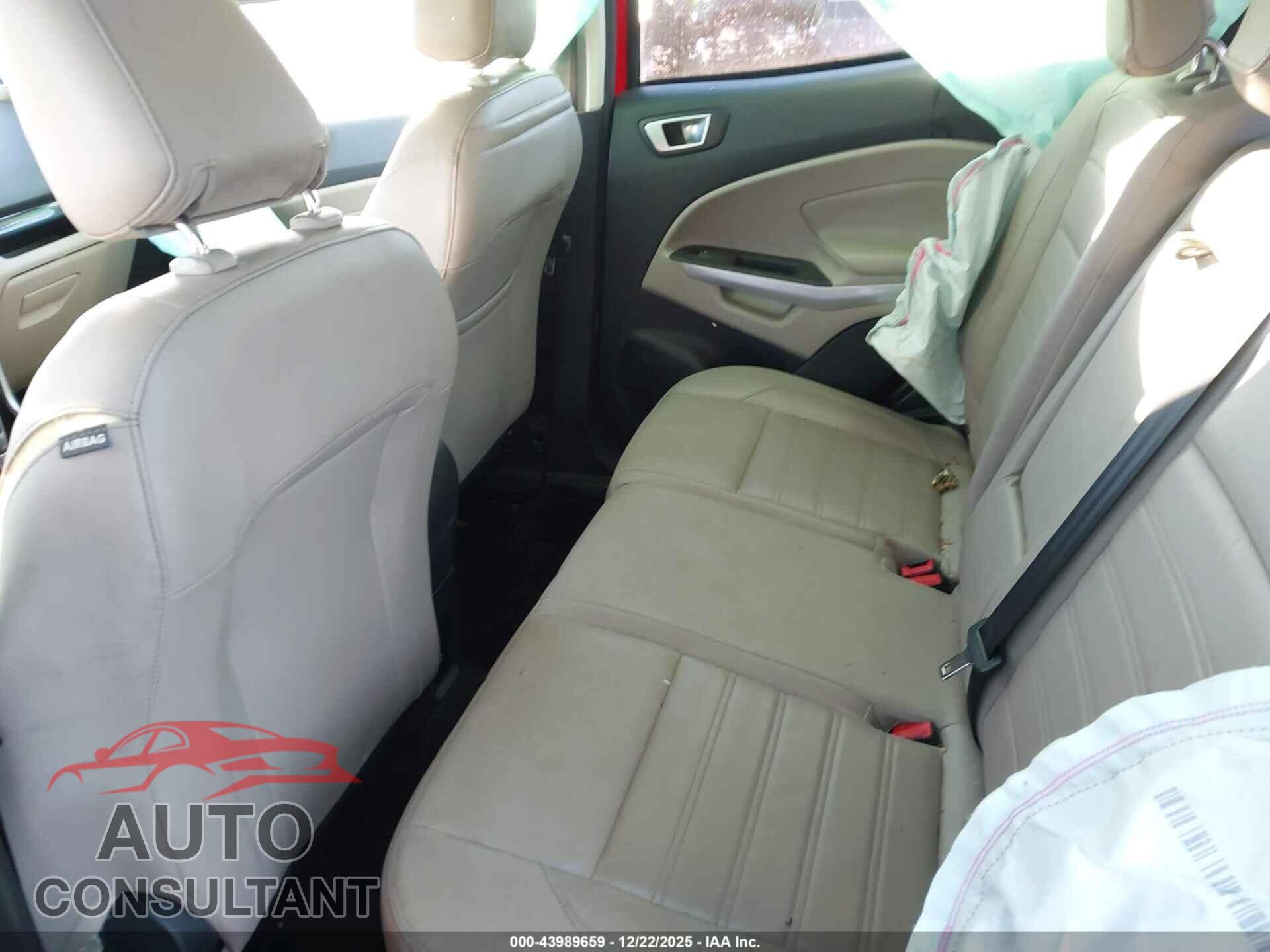 FORD ECOSPORT 2020 - MAJ6S3KL8LC347274