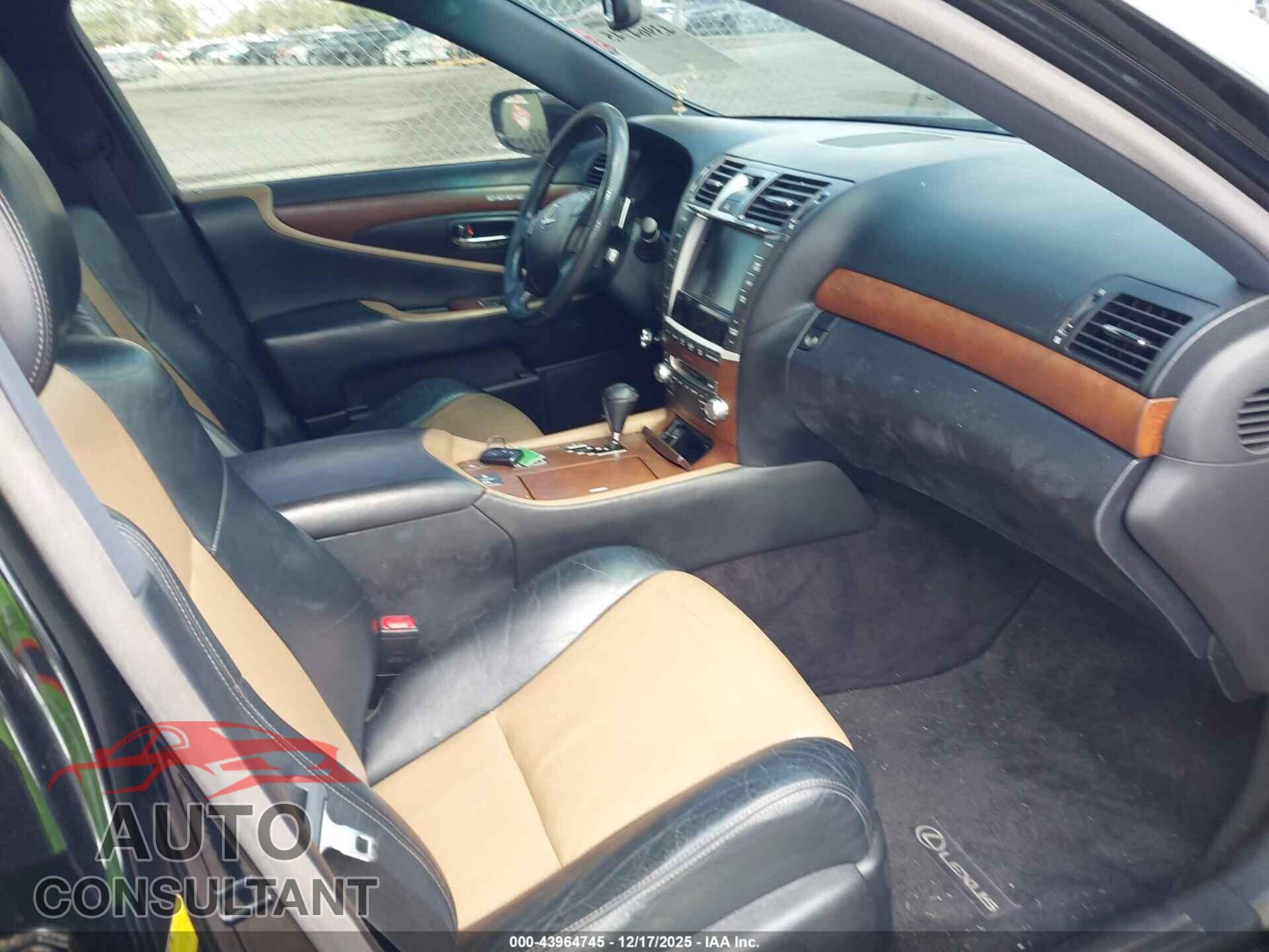 LEXUS LS 460 2012 - JTHBL5EF0C5111227