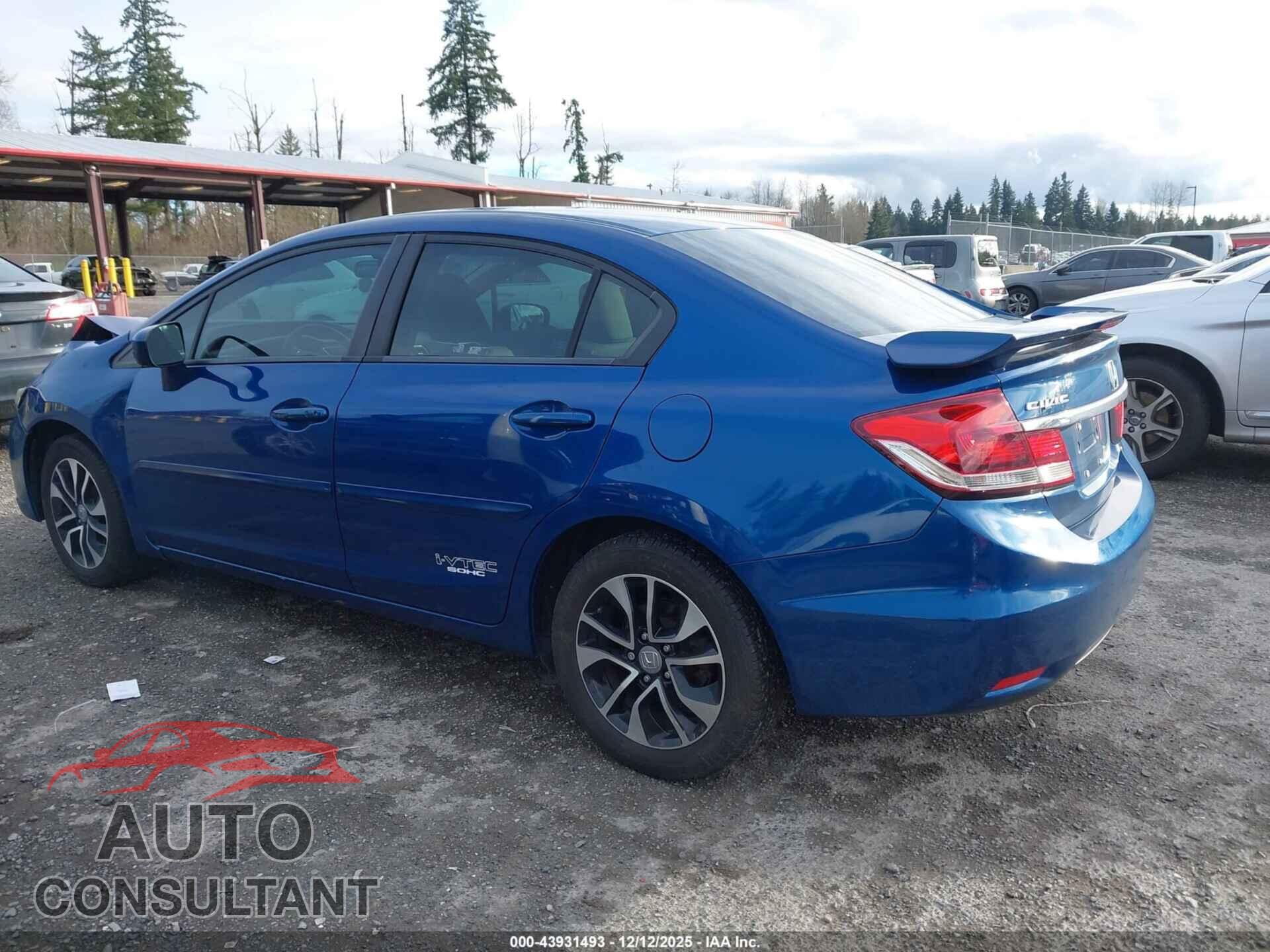 HONDA CIVIC 2014 - 19XFB2F86EE217788