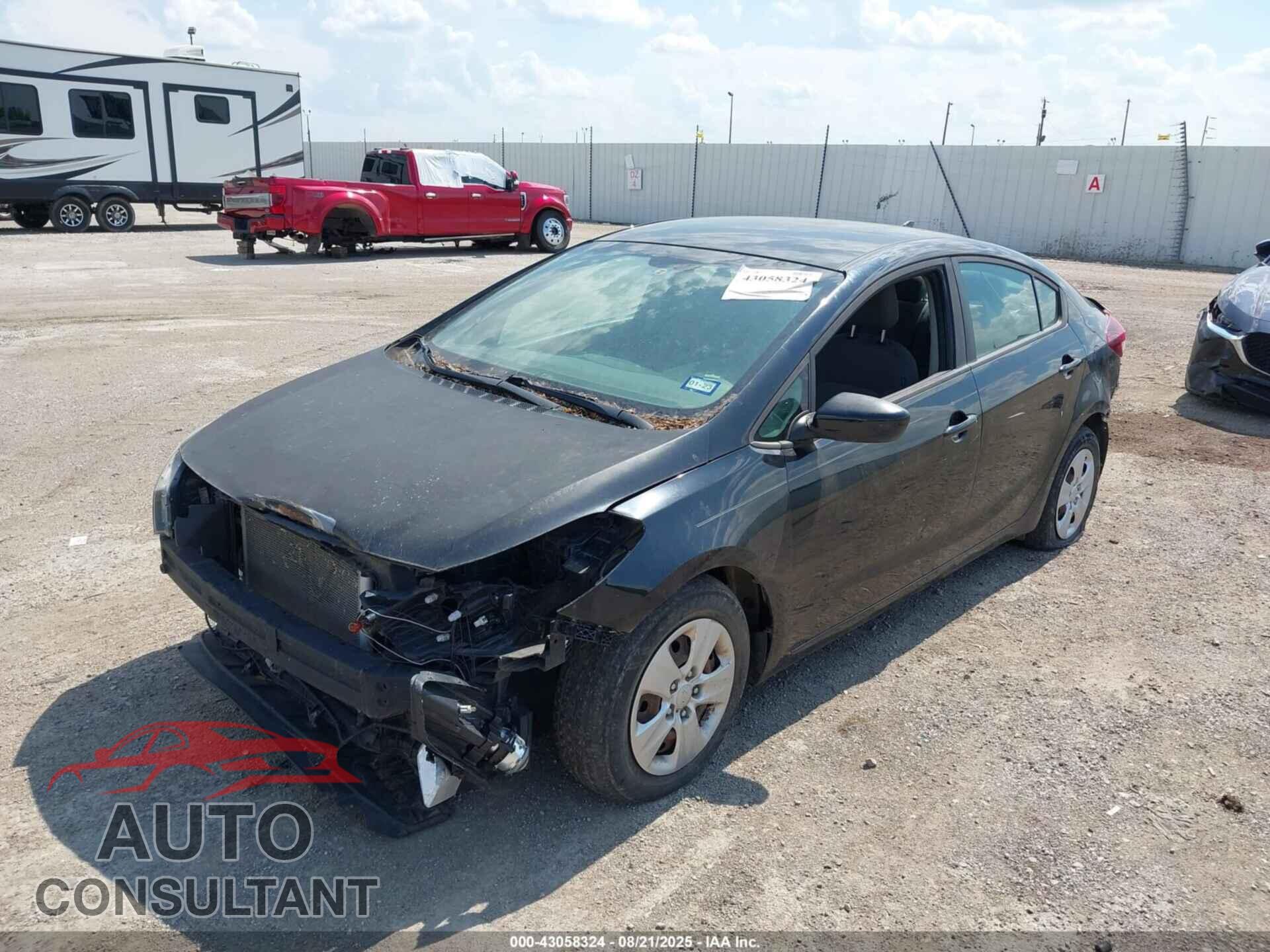 KIA FORTE 2017 - 3KPFK4A73HE068285