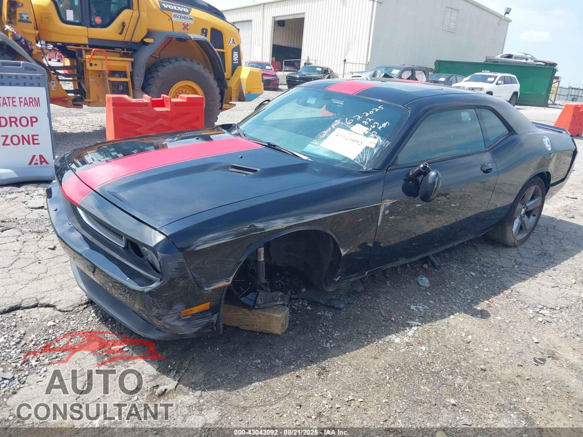 DODGE CHALLENGER 2013 - 2C3CDYAGXDH712663
