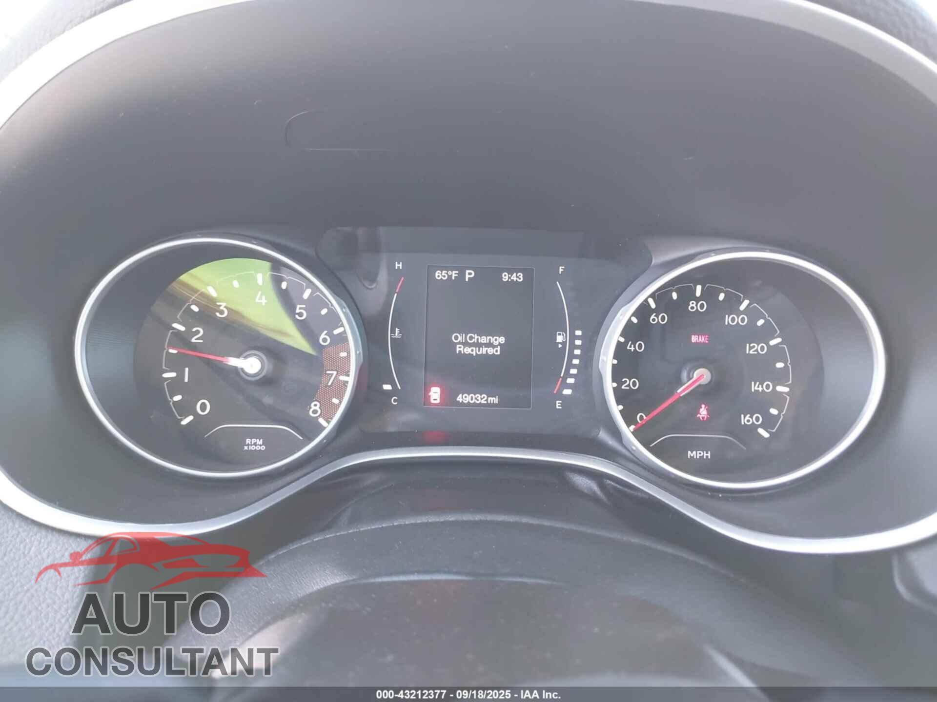 JEEP COMPASS 2020 - 3C4NJDBB8LT228554