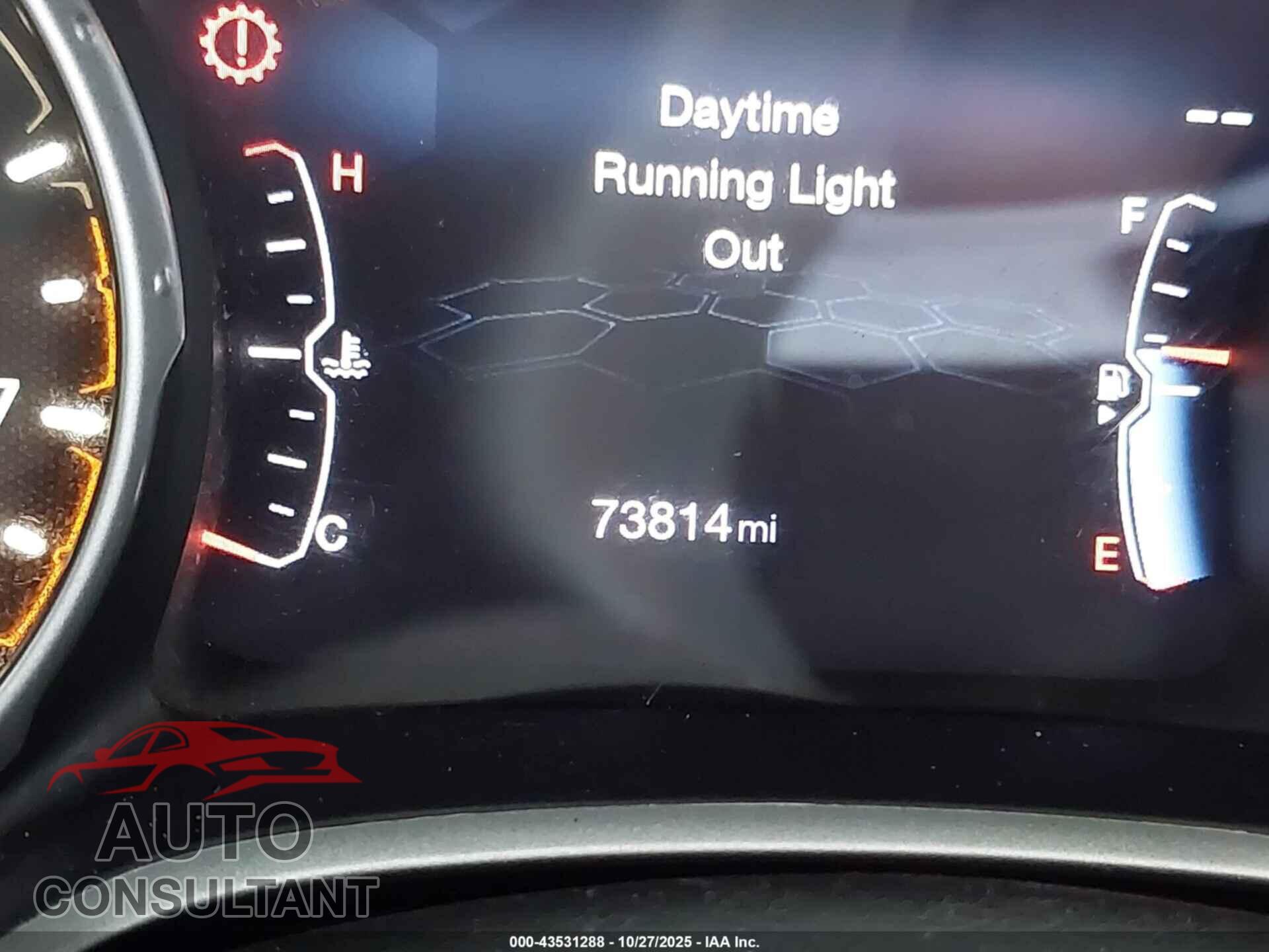 JEEP NEW COMPASS 2017 - 3C4NJDCB9HT688702
