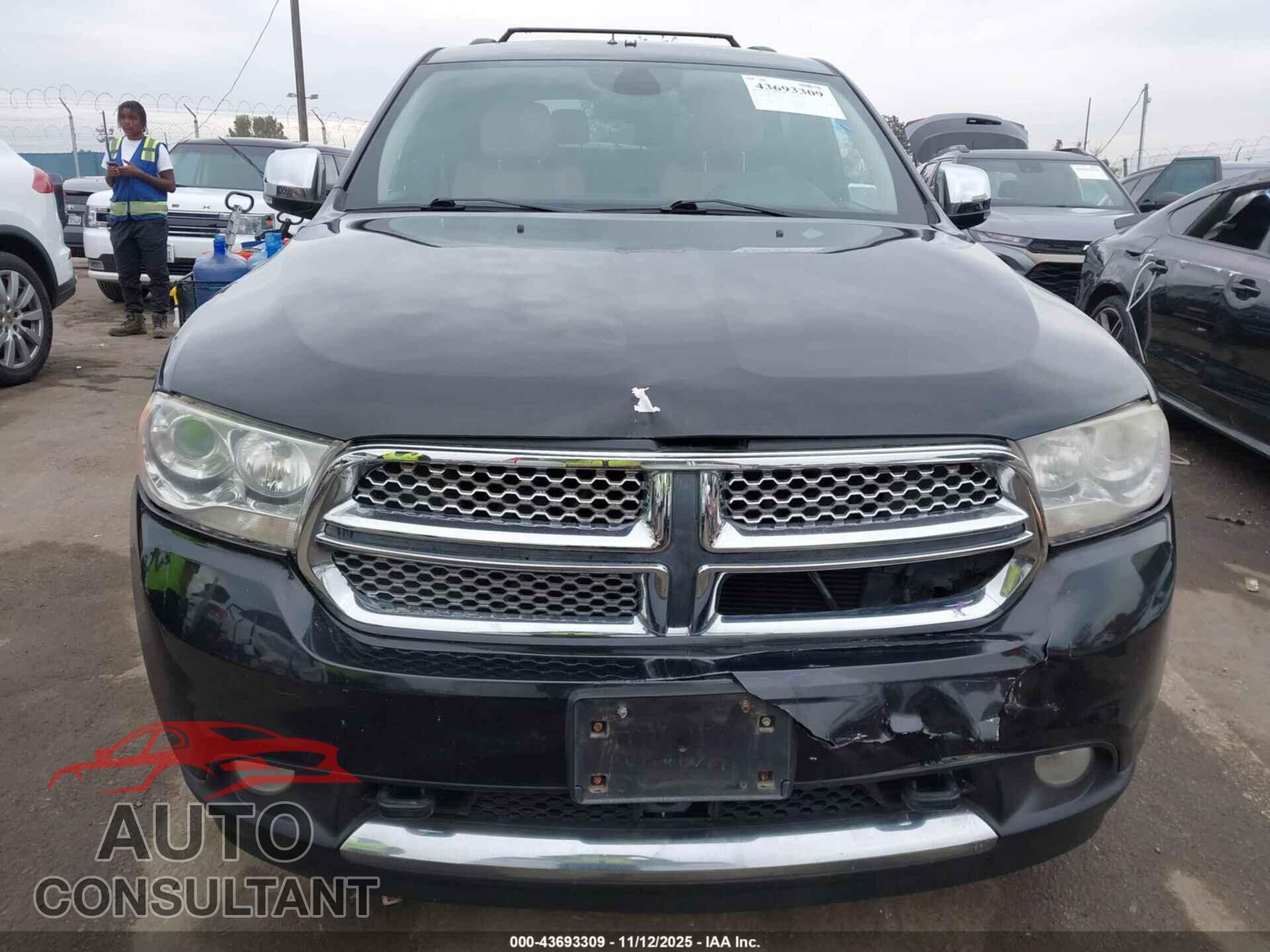 DODGE DURANGO 2012 - 1C4RDJEG6CC147689