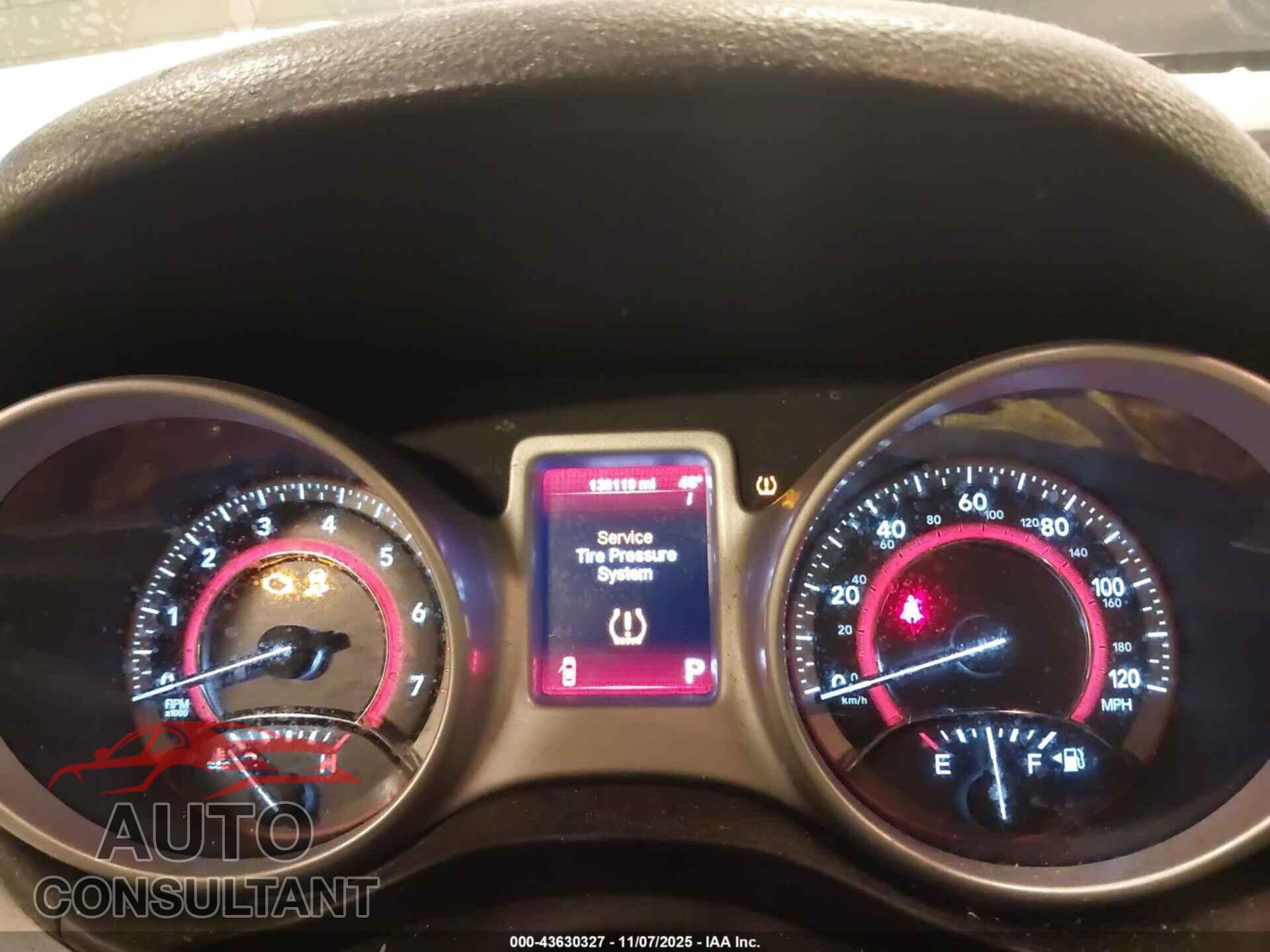 DODGE JOURNEY 2012 - 3C4PDCBG9CT174252