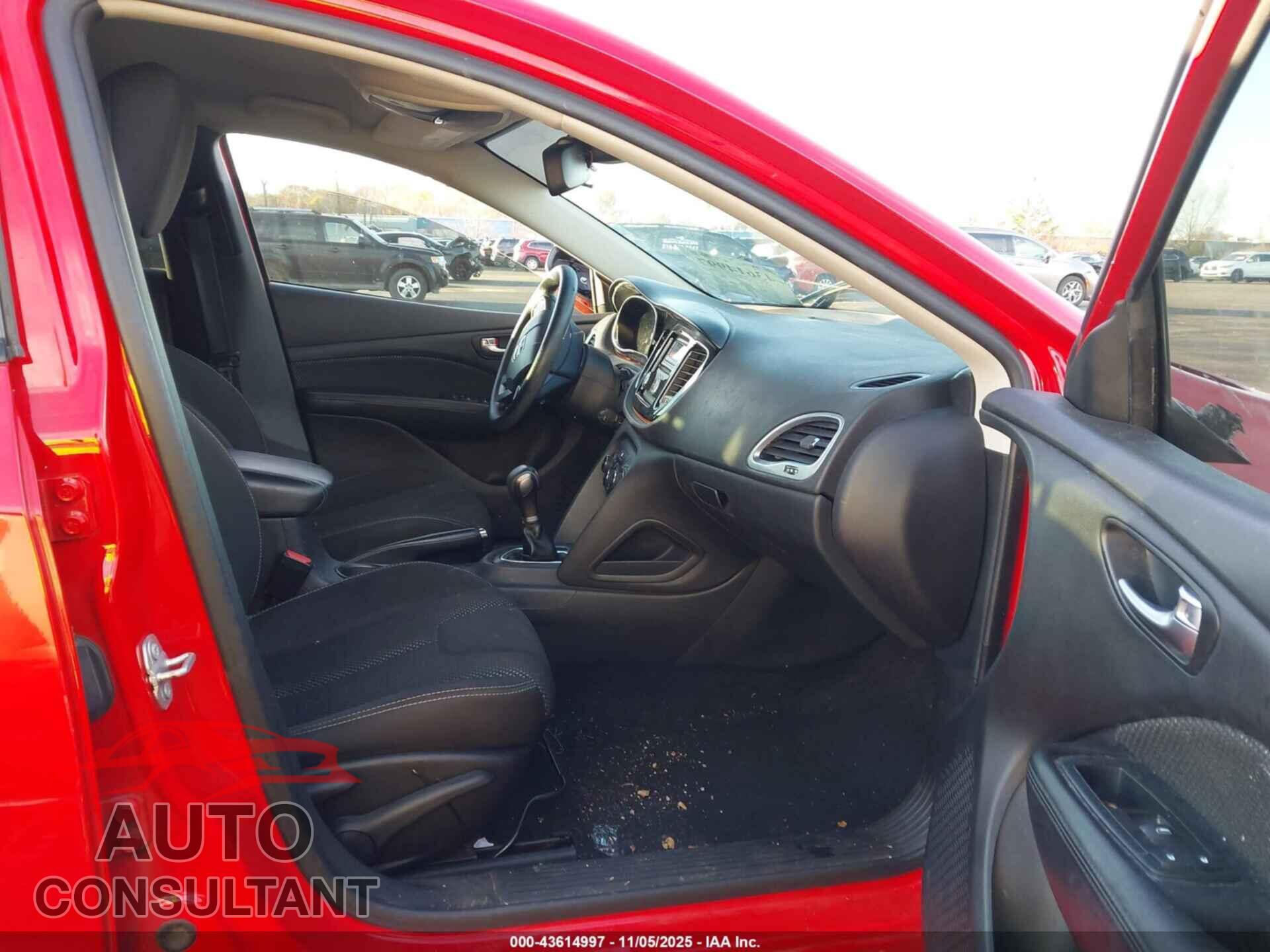 DODGE DART 2016 - 1C3CDFBB3GD667767