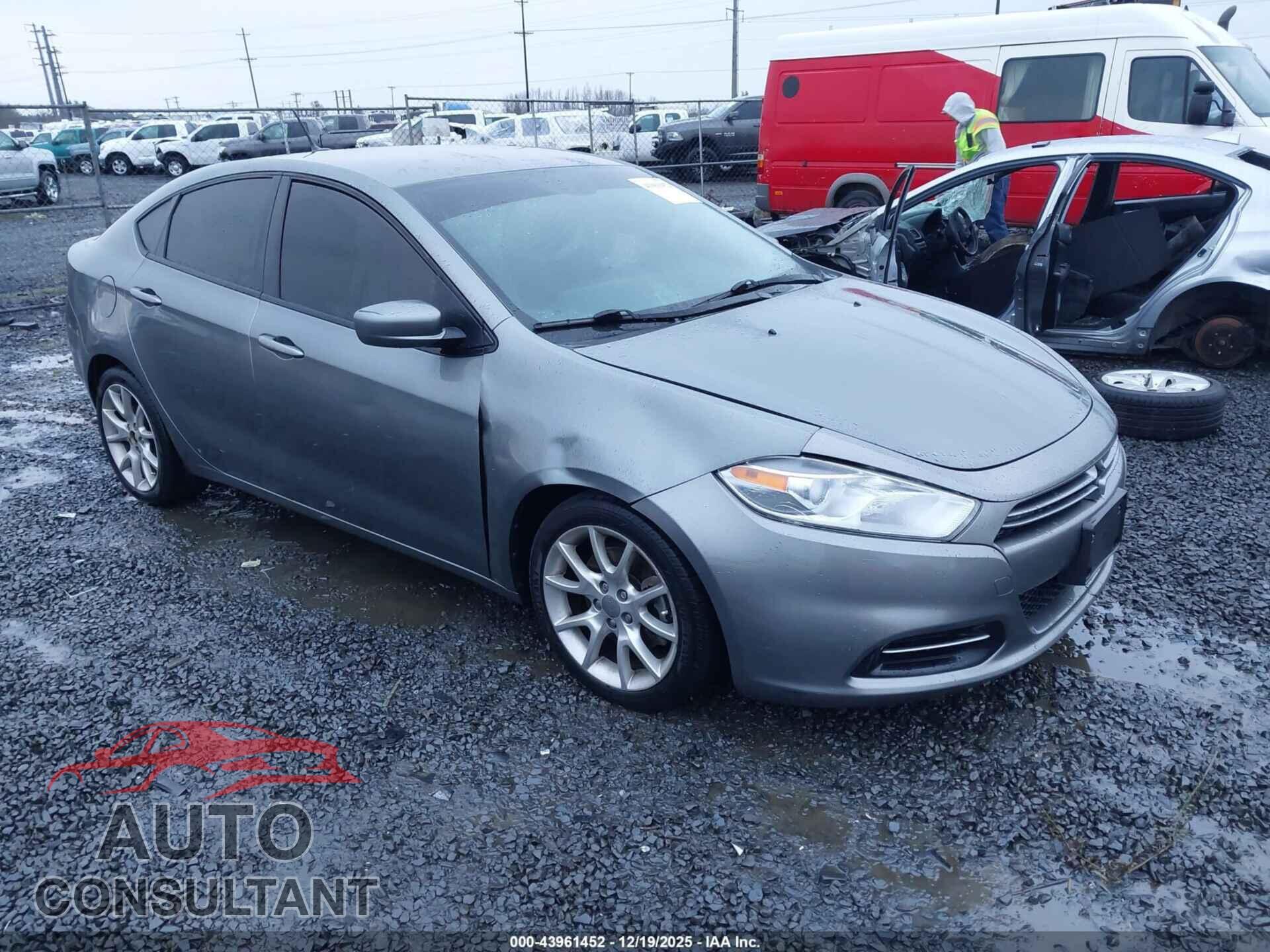DODGE DART 2013 - 1C3CDFBA6DD213967