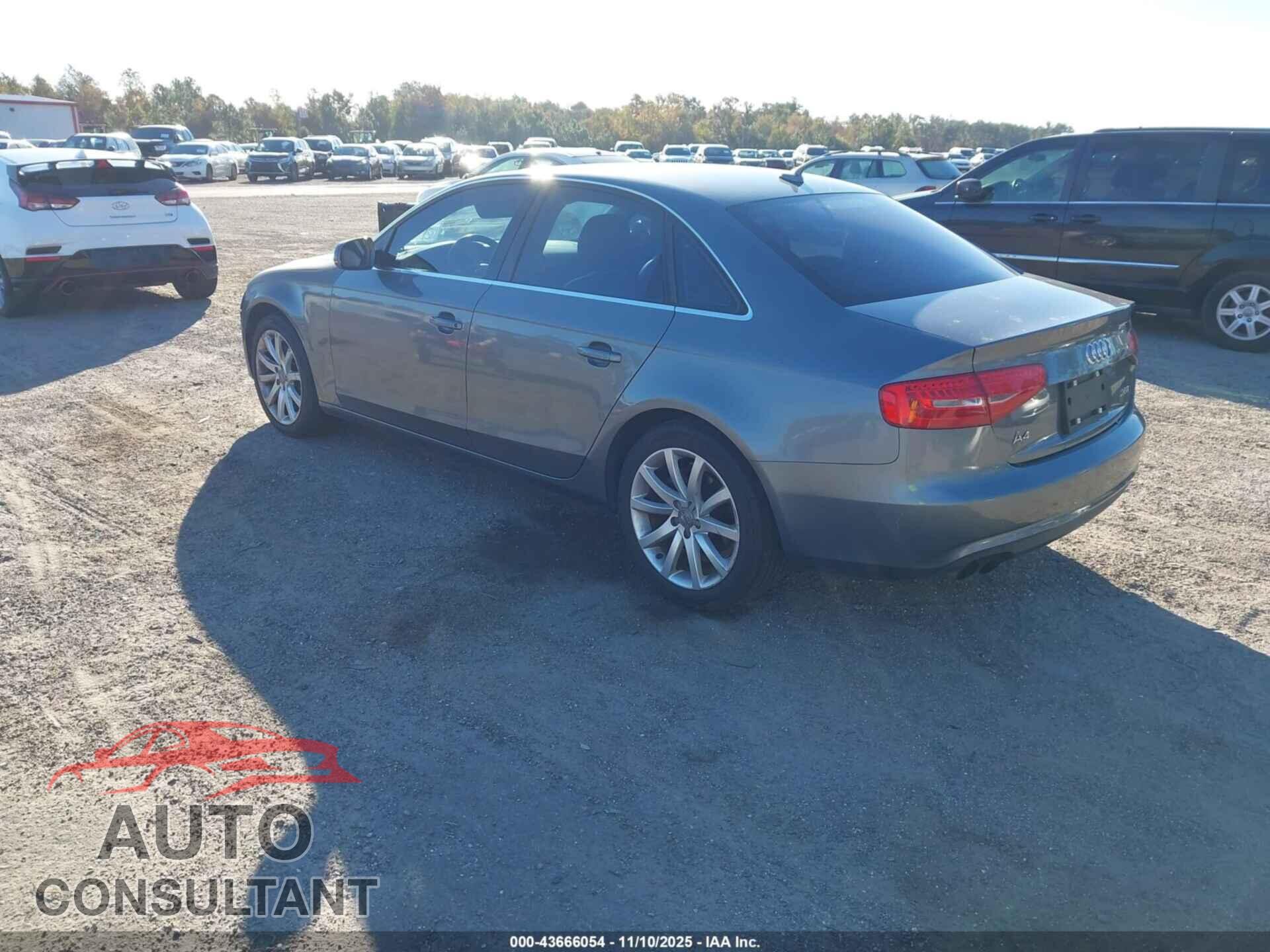 AUDI A4 2013 - WAUAFAFL4DN049444