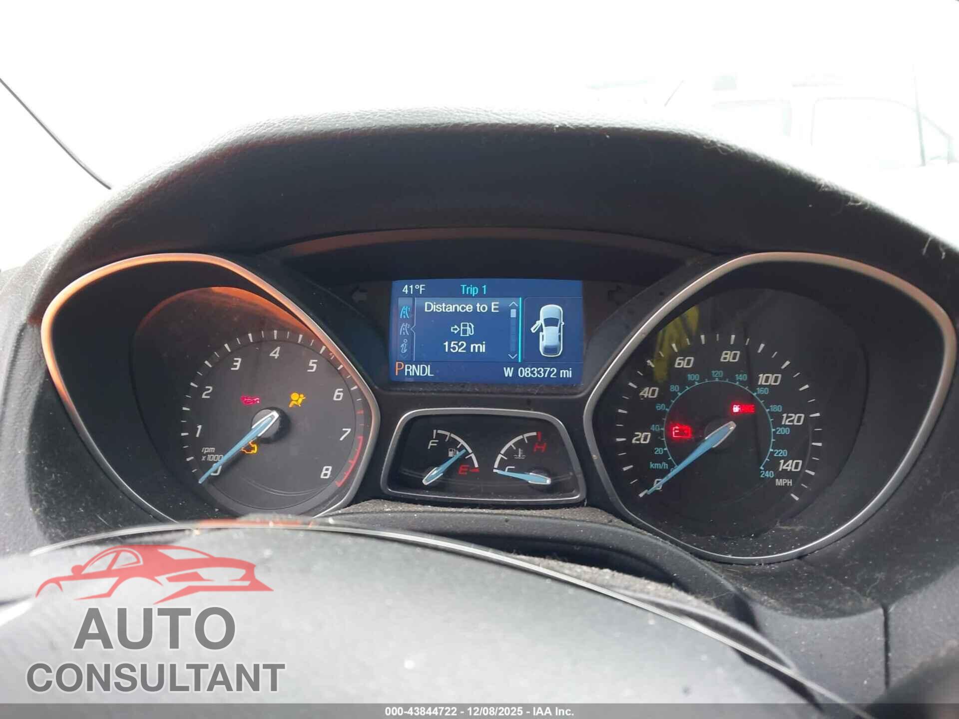FORD FOCUS 2014 - 1FADP3F23EL288146