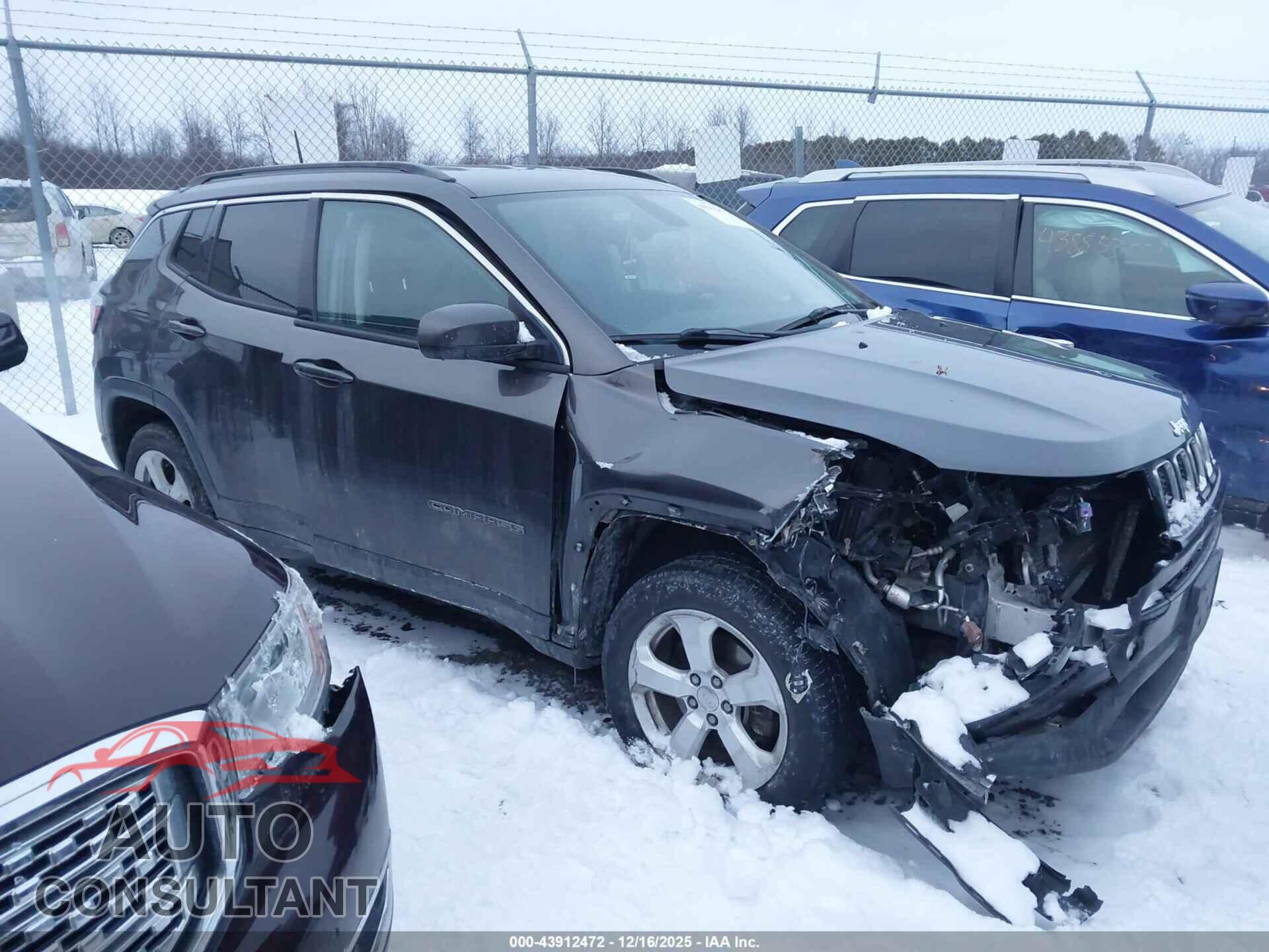 JEEP NEW COMPASS 2017 - 3C4NJDBB8HT692385