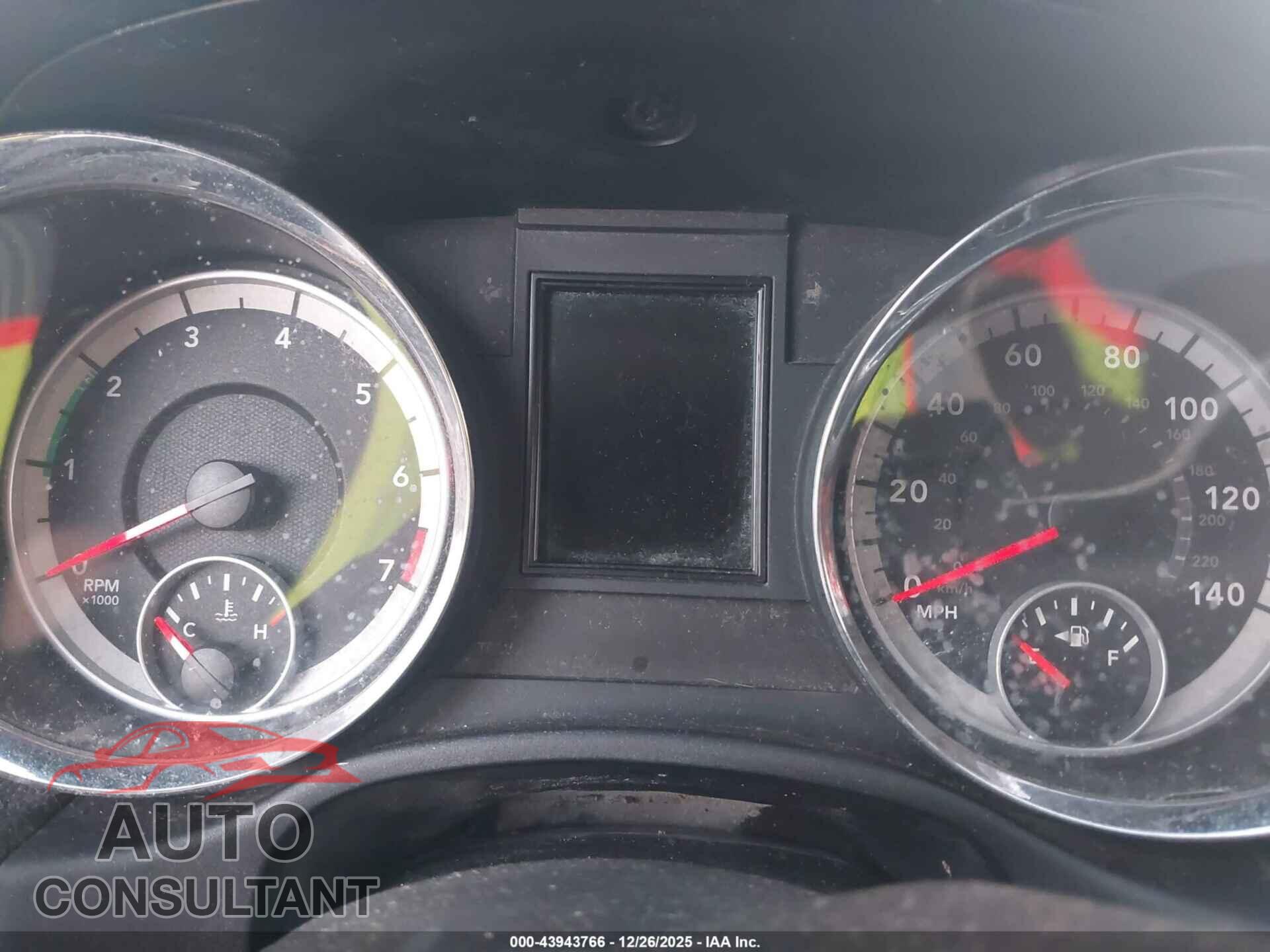 DODGE DURANGO 2012 - 1C4RDHDG6CC247253