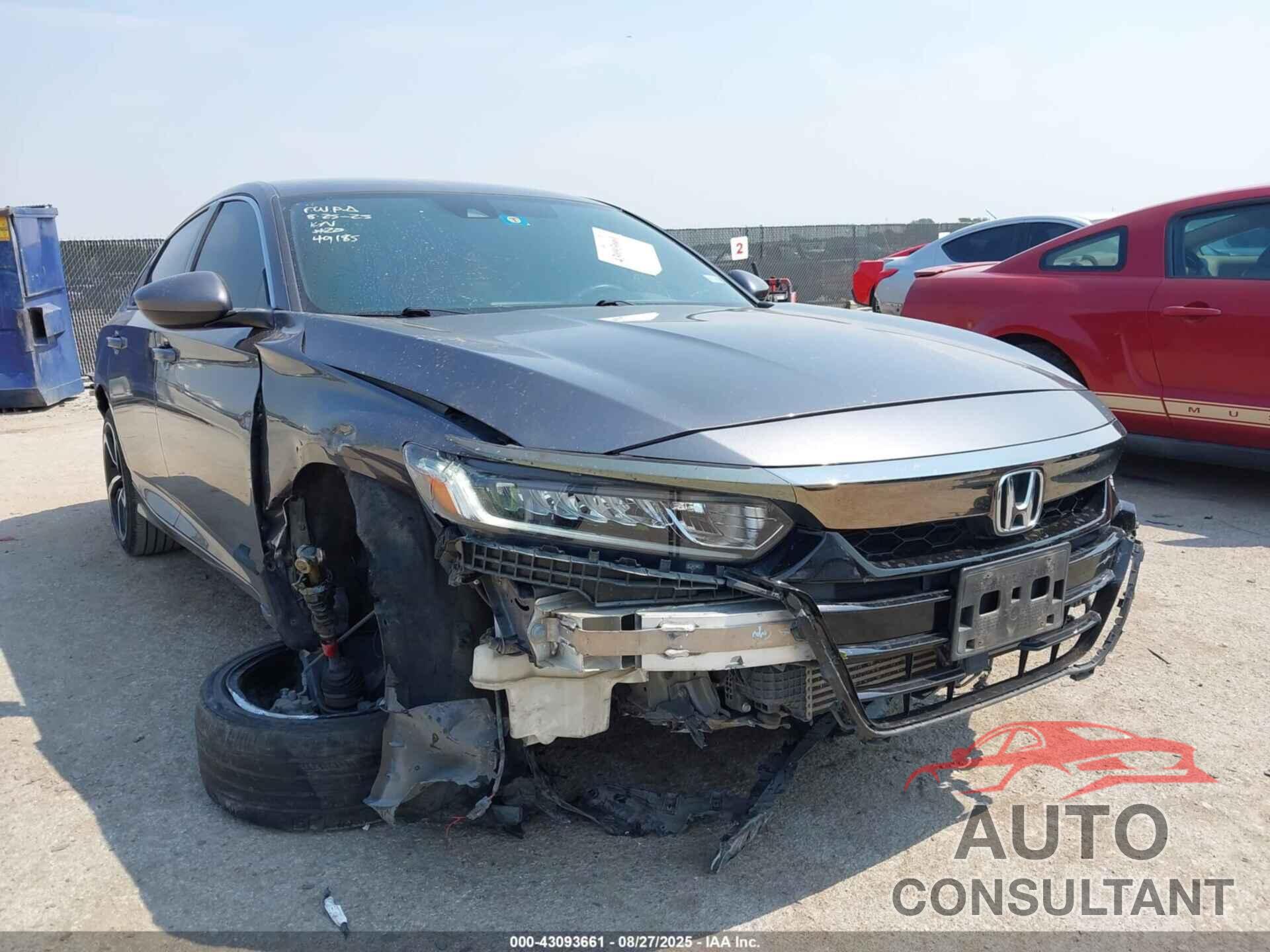HONDA ACCORD 2019 - 1HGCV1F30KA001315