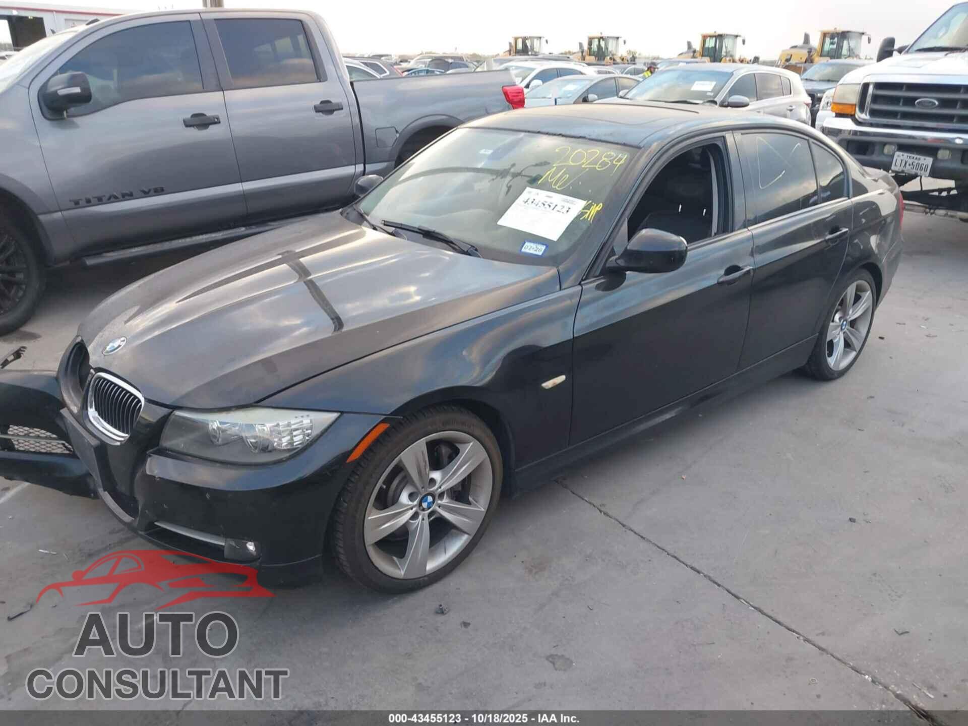 BMW 335I 2011 - WBAPM5C52BE578045