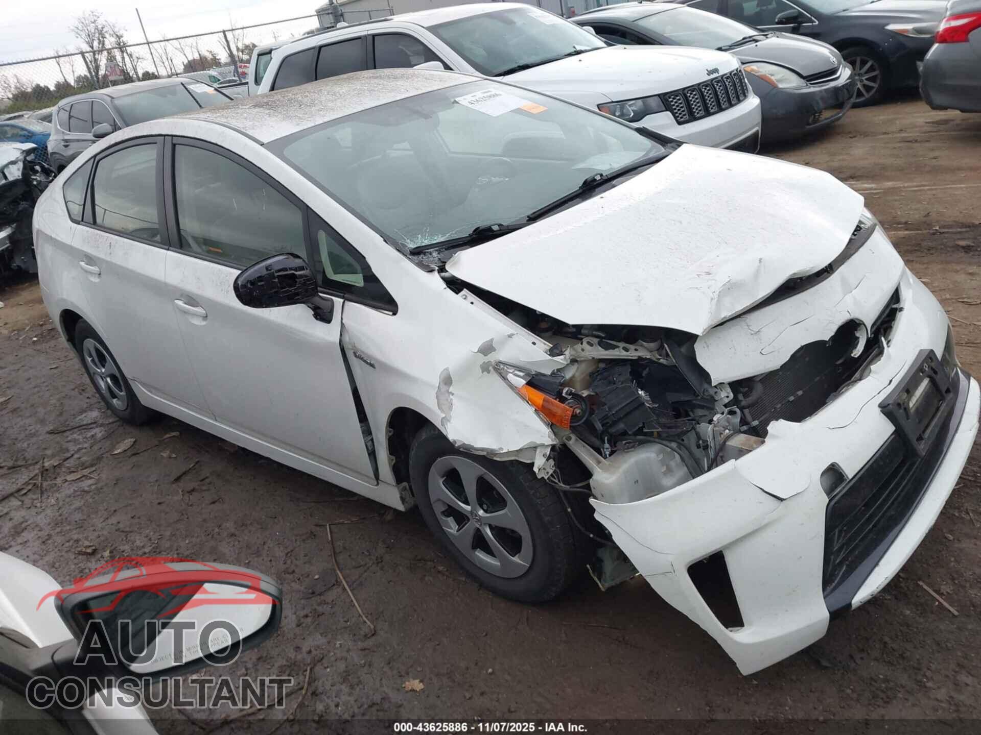 TOYOTA PRIUS 2013 - JTDKN3DU8D5601643