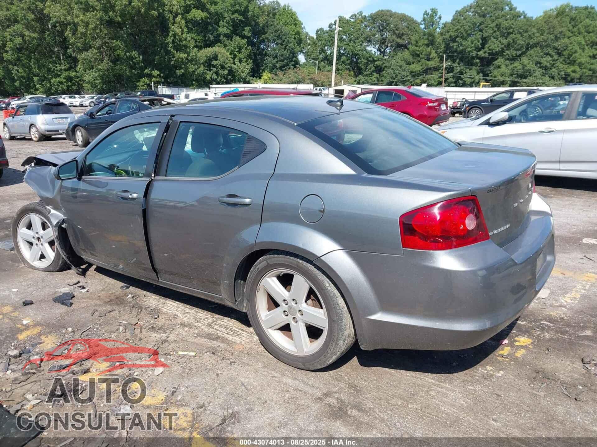 DODGE AVENGER 2013 - 1C3CDZCB9DN708084