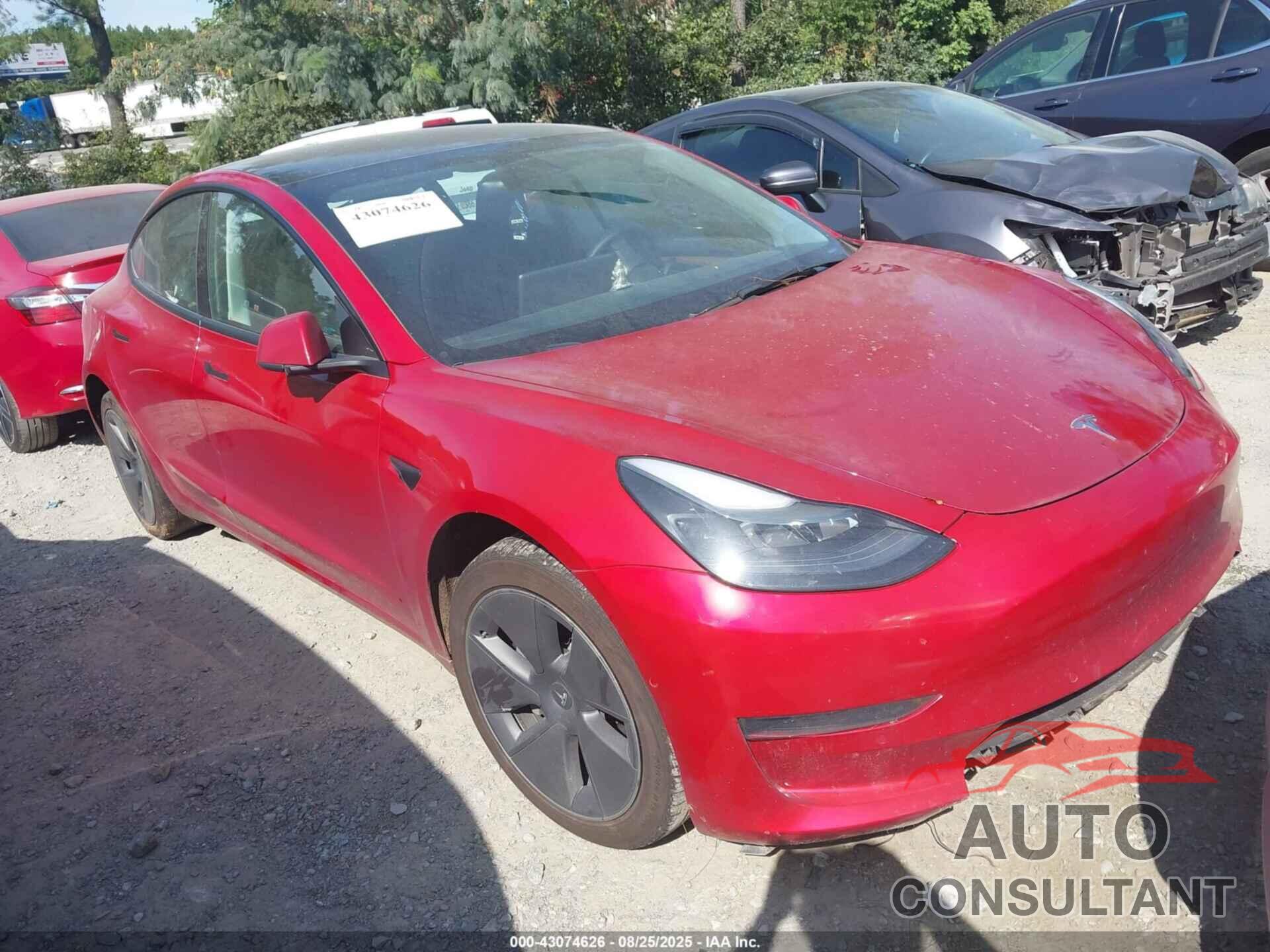 TESLA MODEL 3 2022 - 5YJ3E1EA3NF332285