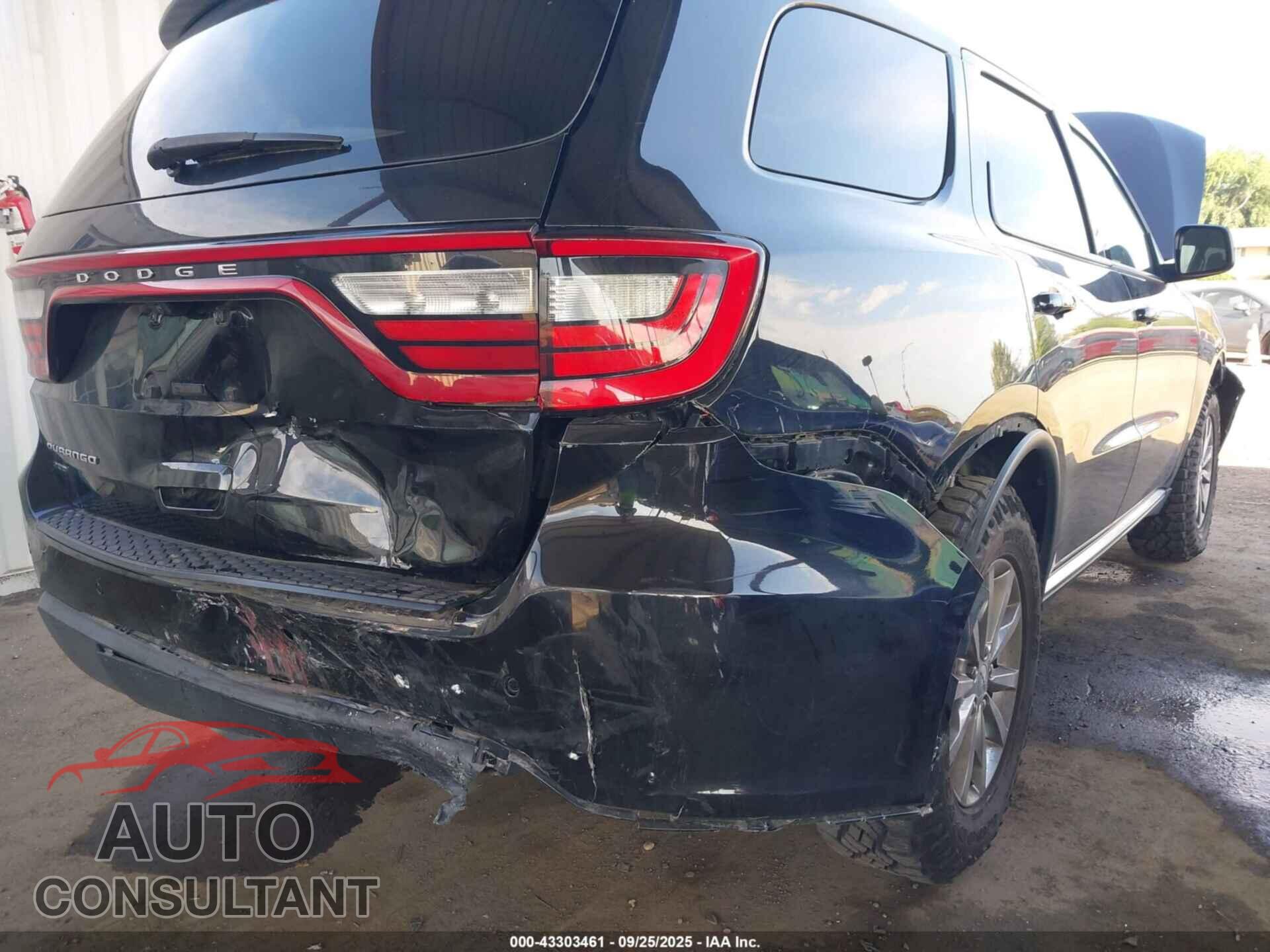 DODGE DURANGO 2017 - 1C4RDJAG6HC737372