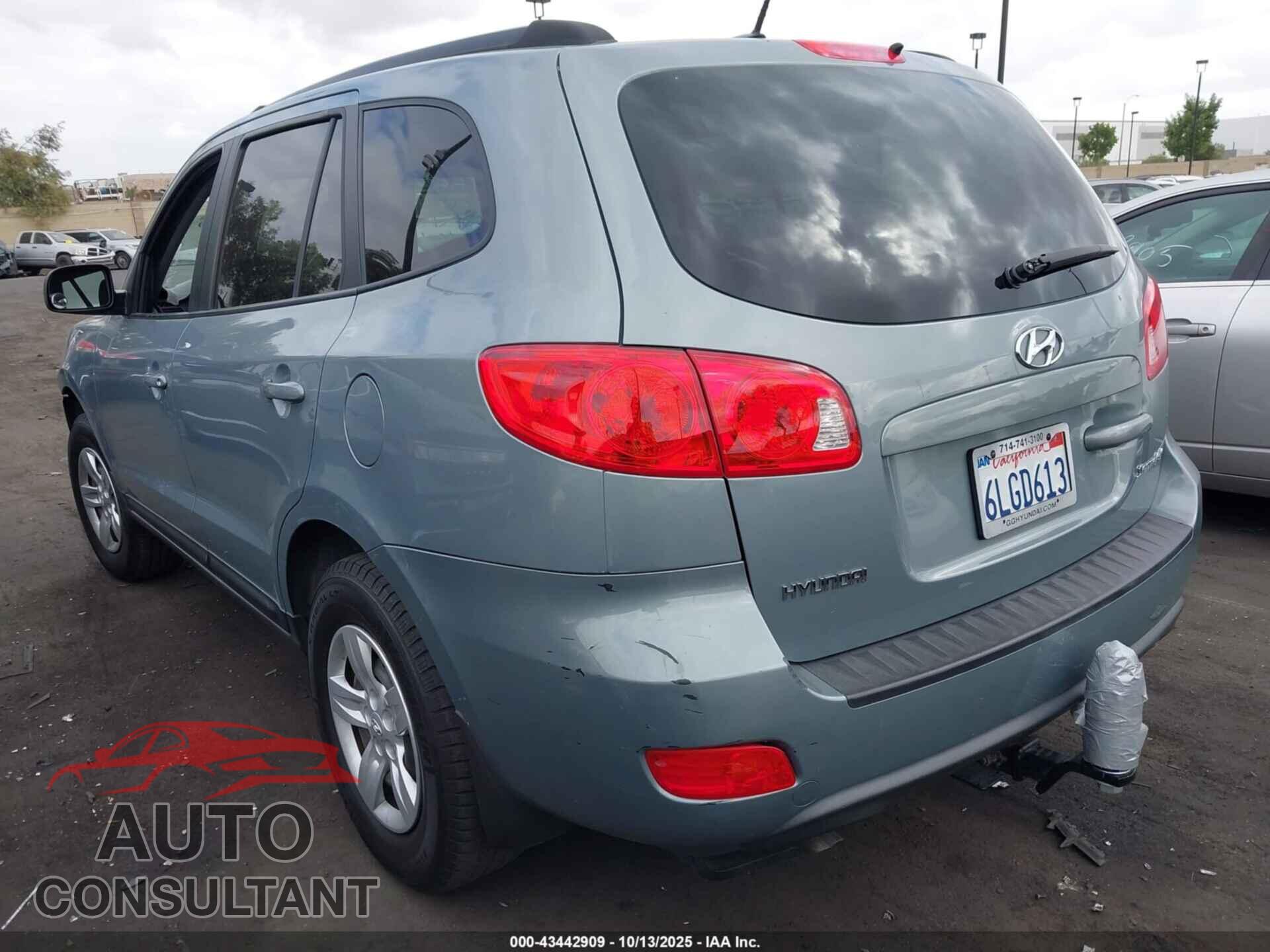 HYUNDAI SANTA FE 2009 - 5NMSG13D99H315224