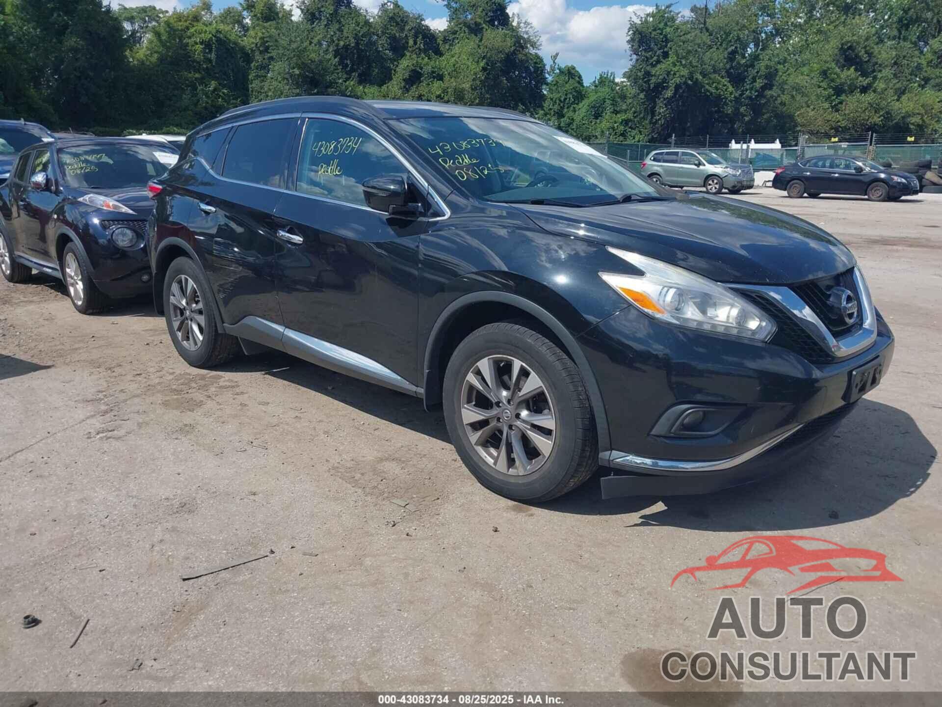 NISSAN MURANO 2017 - 5N1AZ2MH2HN153561