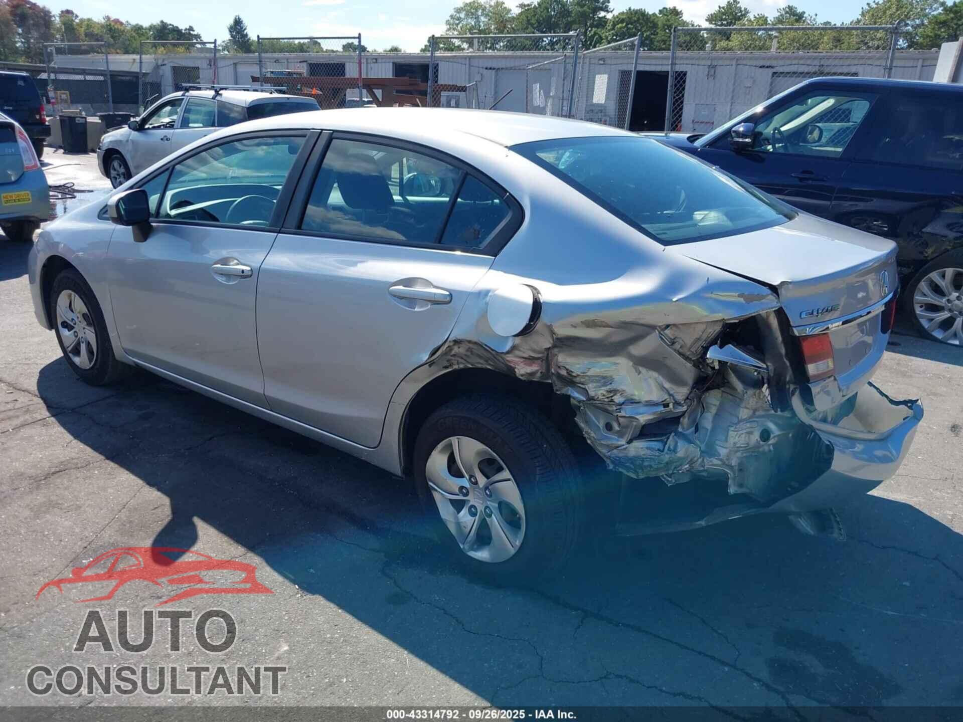 HONDA CIVIC 2015 - 19XFB2F53FE277633
