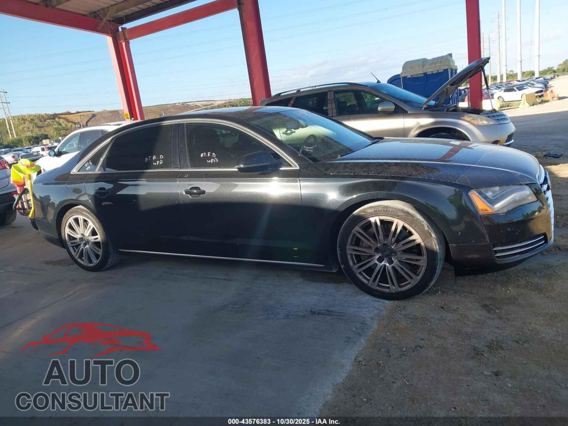 AUDI A8 L 2013 - WAUR2AFD0DN018666