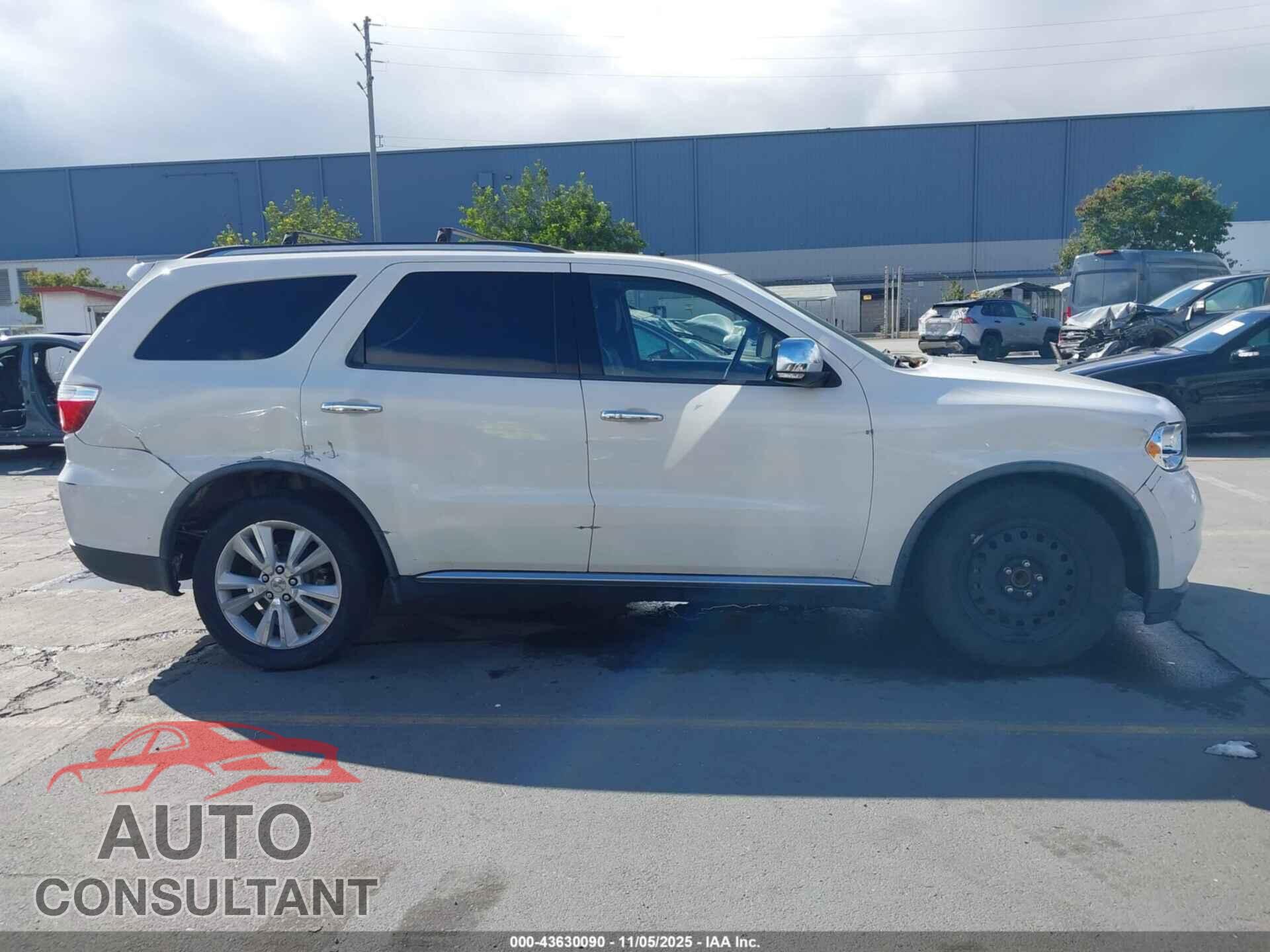 DODGE DURANGO 2011 - 1D4SD4GT0BC648317