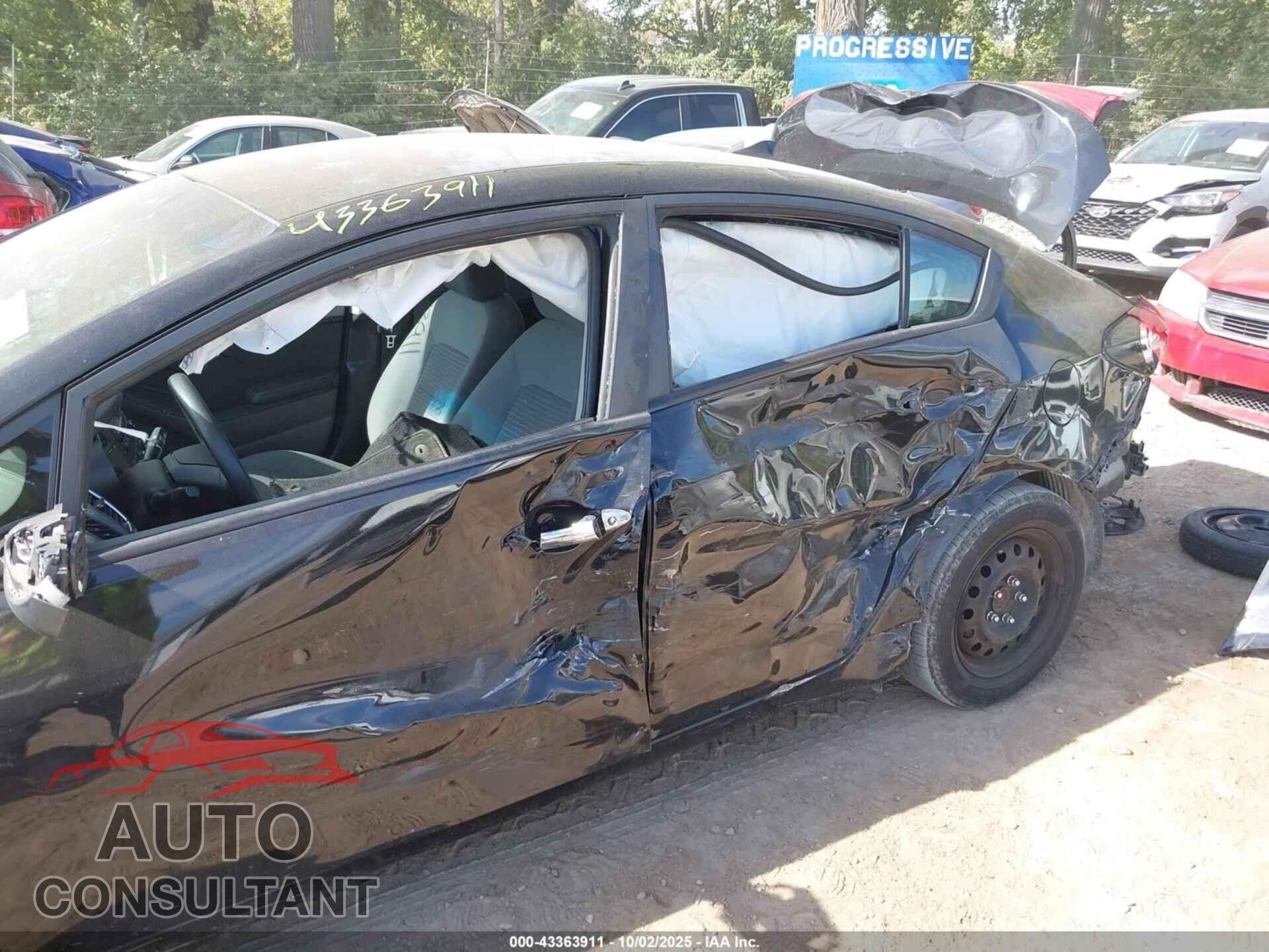 KIA FORTE 2017 - 3KPFL4A79HE127384