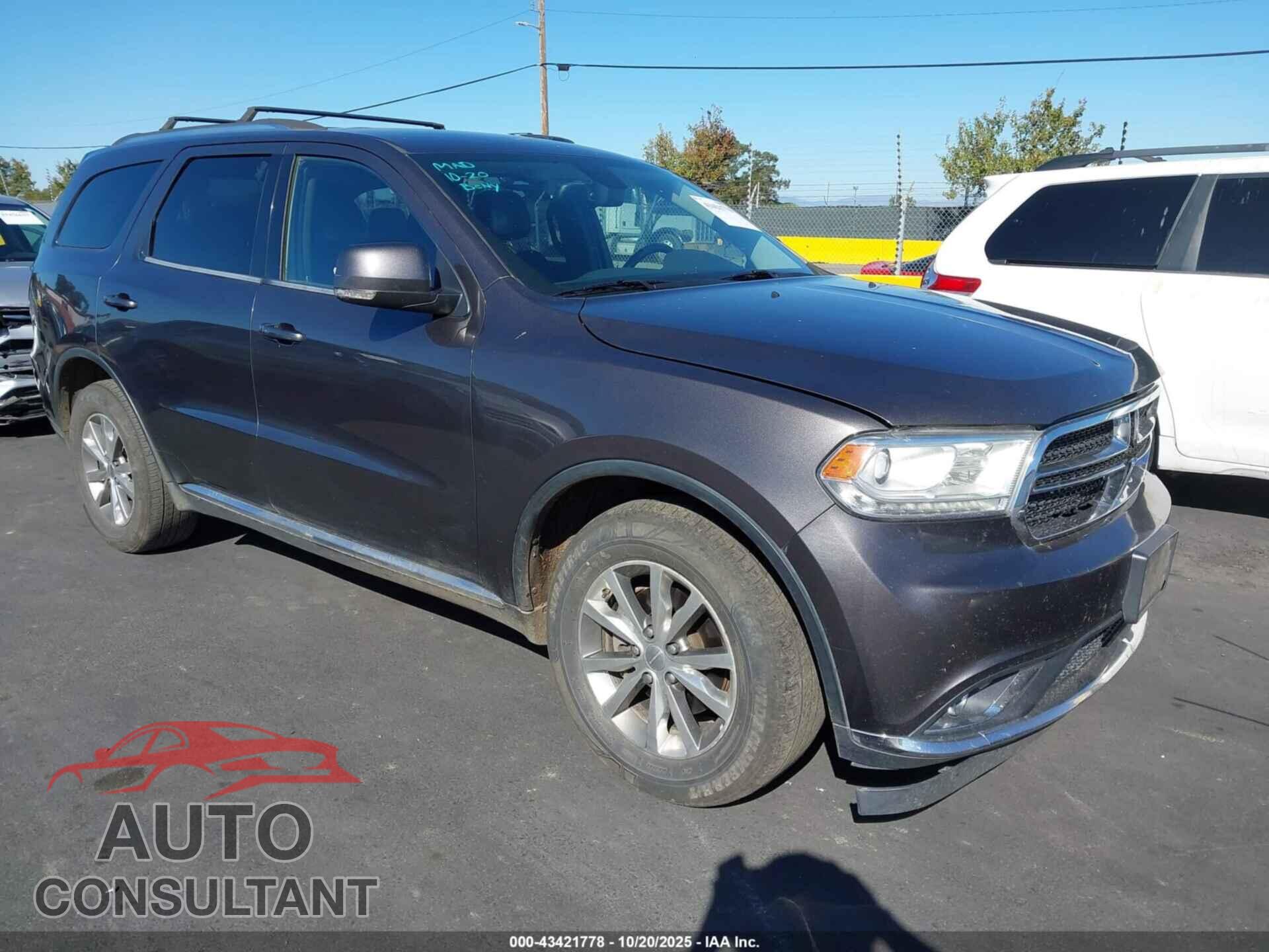 DODGE DURANGO 2015 - 1C4RDJDG0FC843079