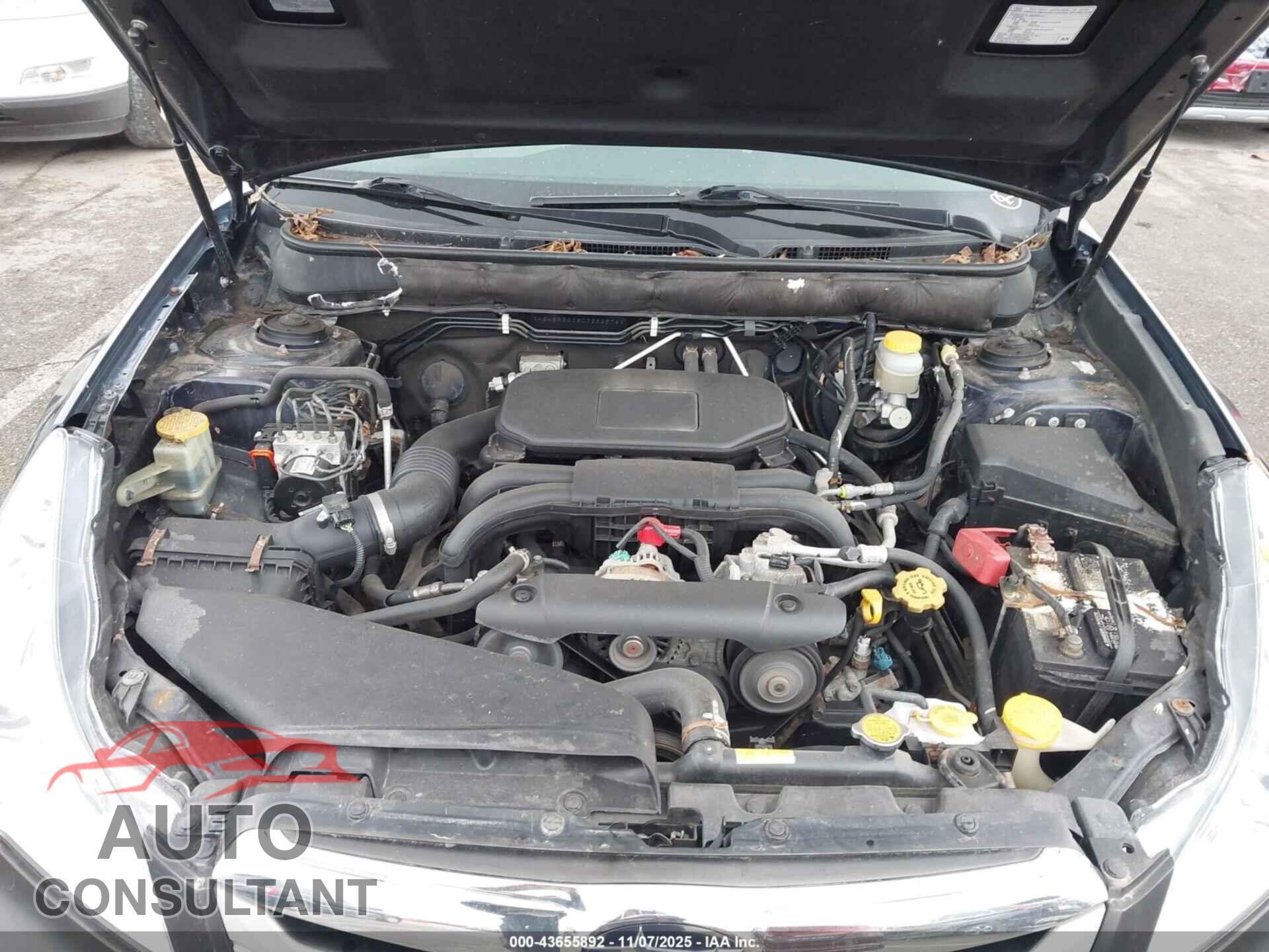 SUBARU OUTBACK 2012 - 4S4BRBCC8C3282578
