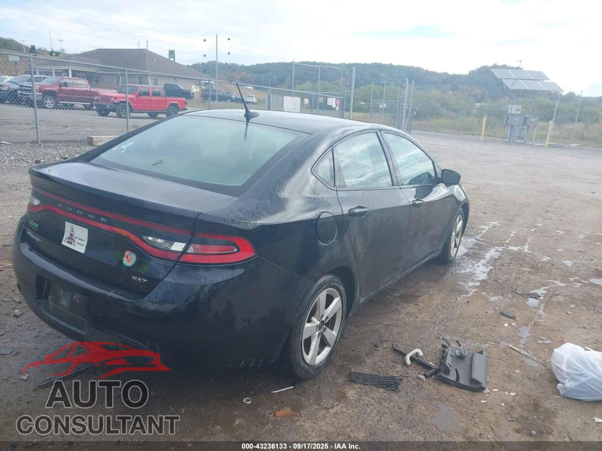 DODGE DART 2015 - 1C3CDFBBXFD310200