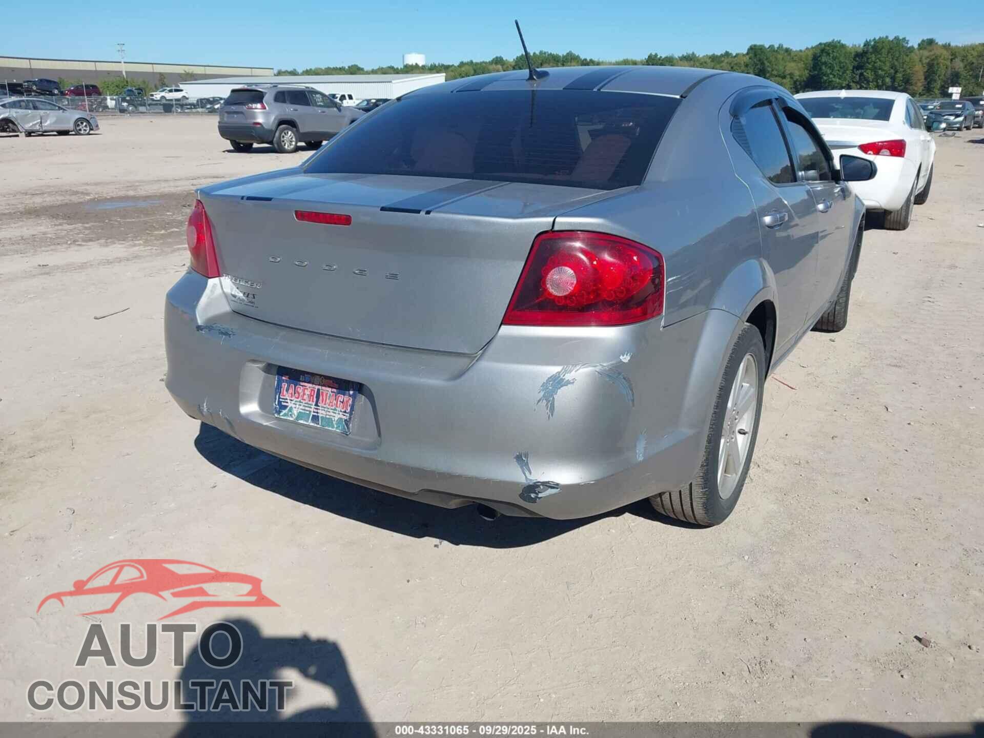 DODGE AVENGER 2013 - 1C3CDZAB1DN517357