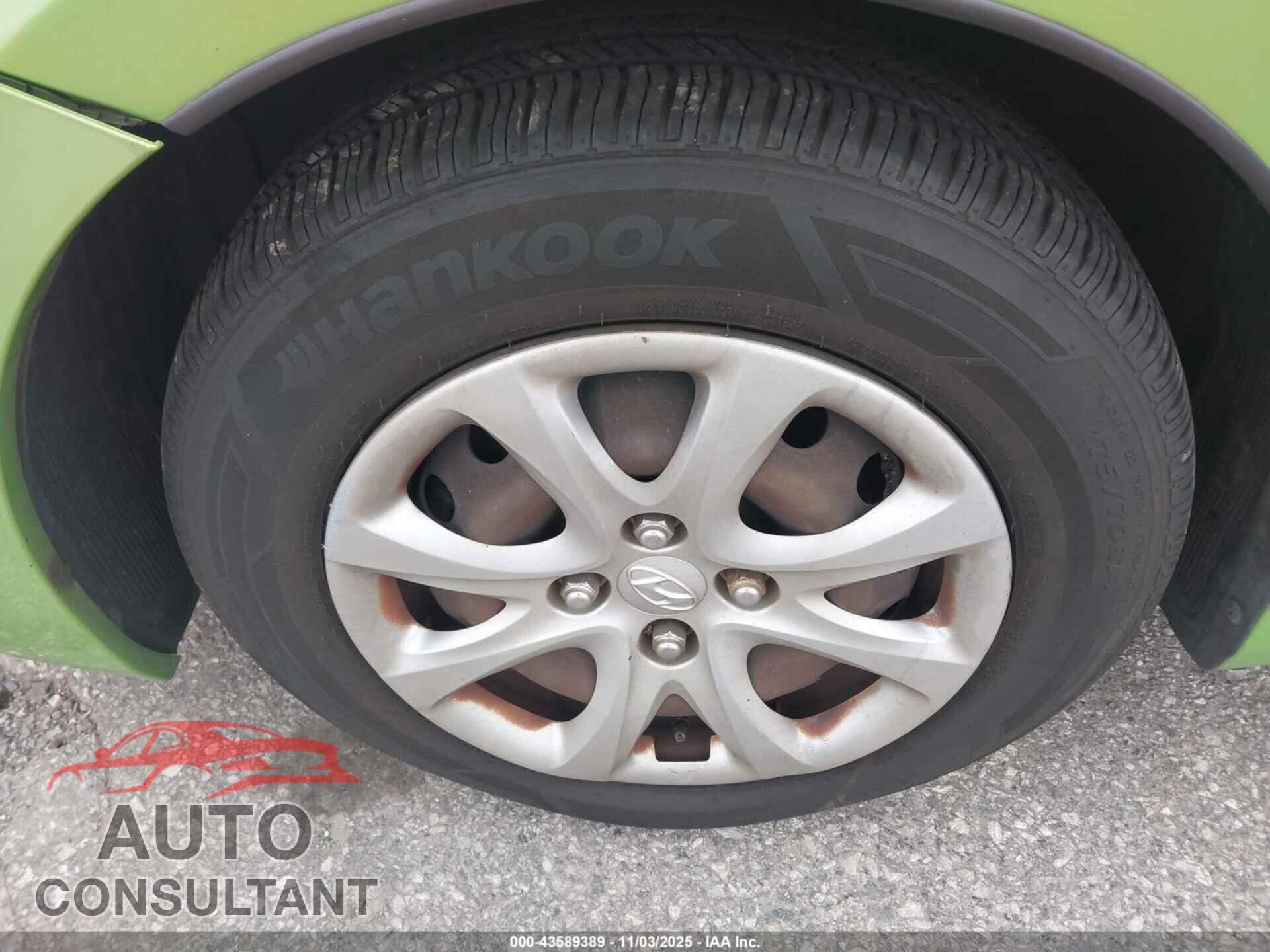 HYUNDAI ACCENT 2012 - KMHCT5AE2CU052993