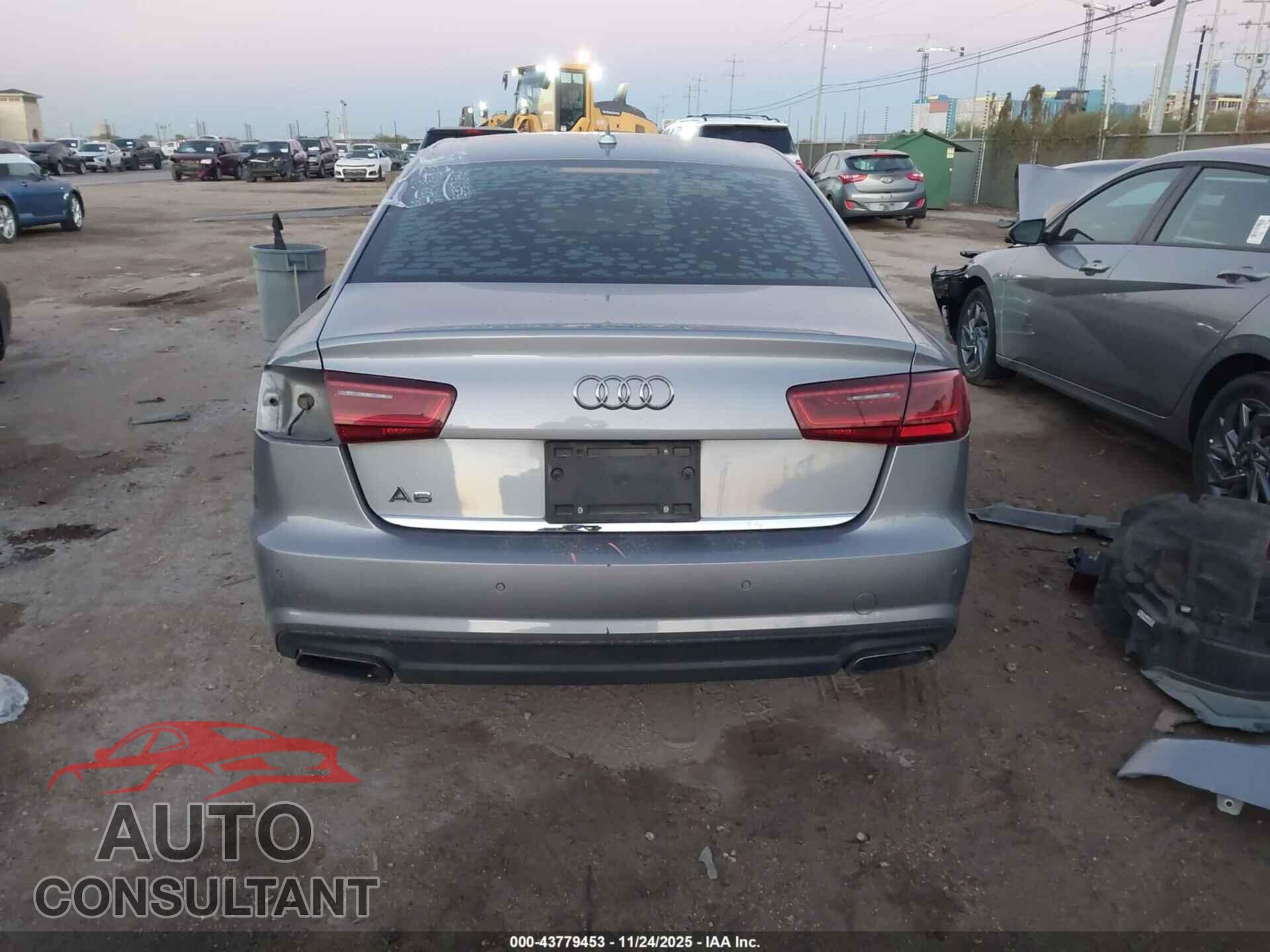 AUDI A6 2017 - WAUC8AFC5HN056220