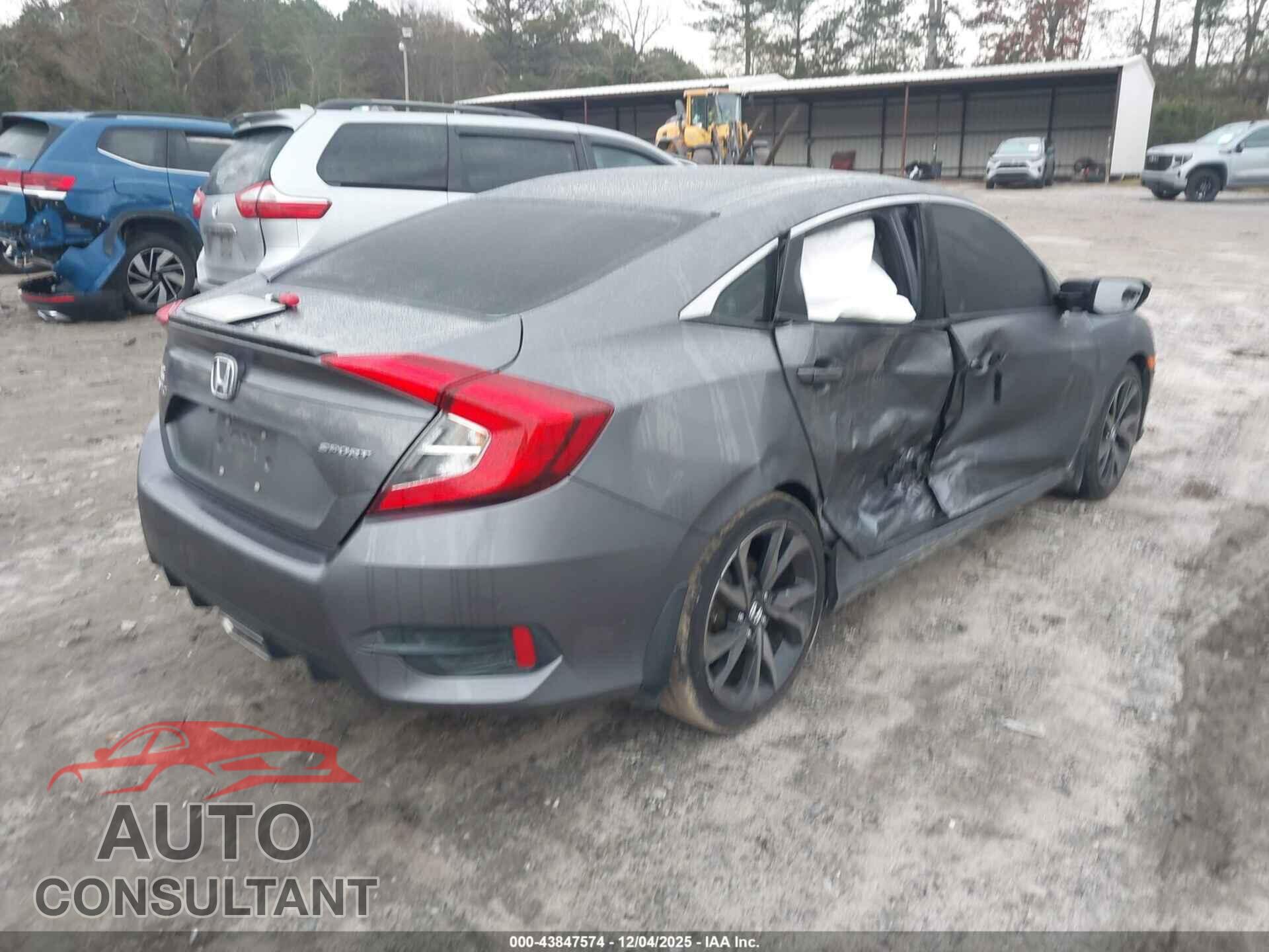 HONDA CIVIC 2019 - 2HGFC2F83KH563389