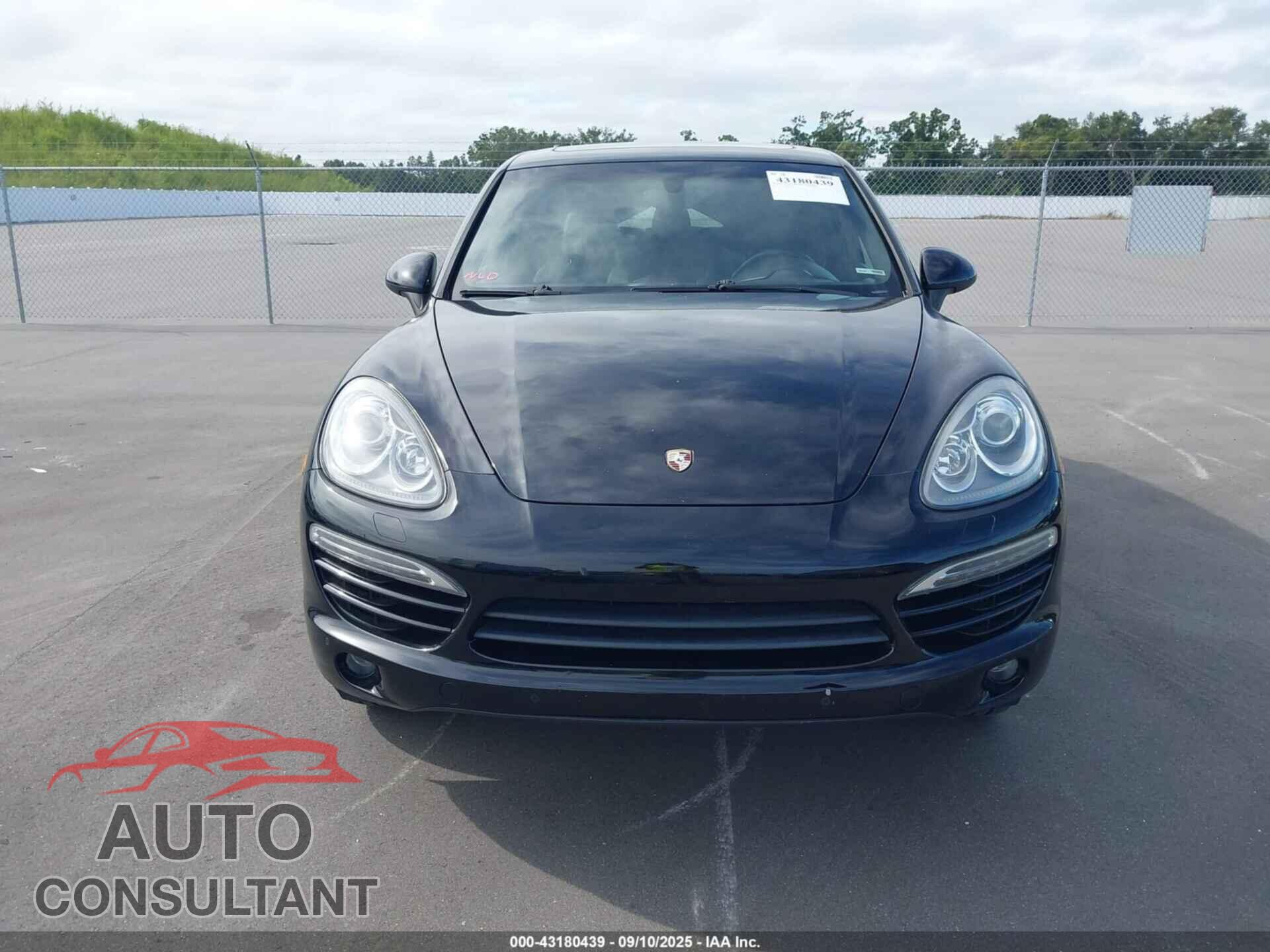 PORSCHE CAYENNE 2013 - WP1AF2A28DLA39257