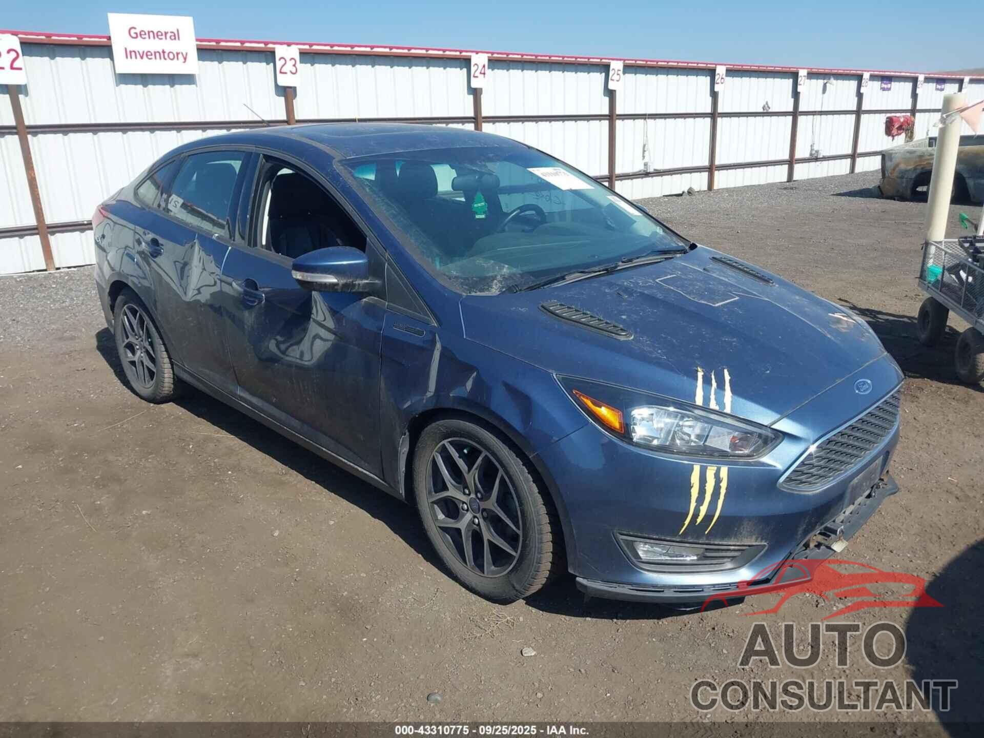 FORD FOCUS 2018 - 1FADP3H26JL313791