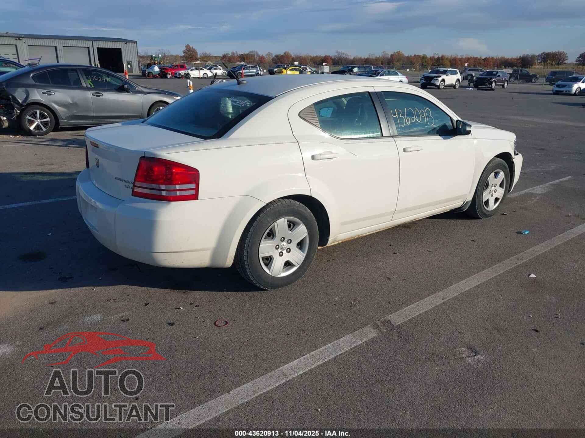 DODGE AVENGER 2010 - 1B3CC4FB0AN178372