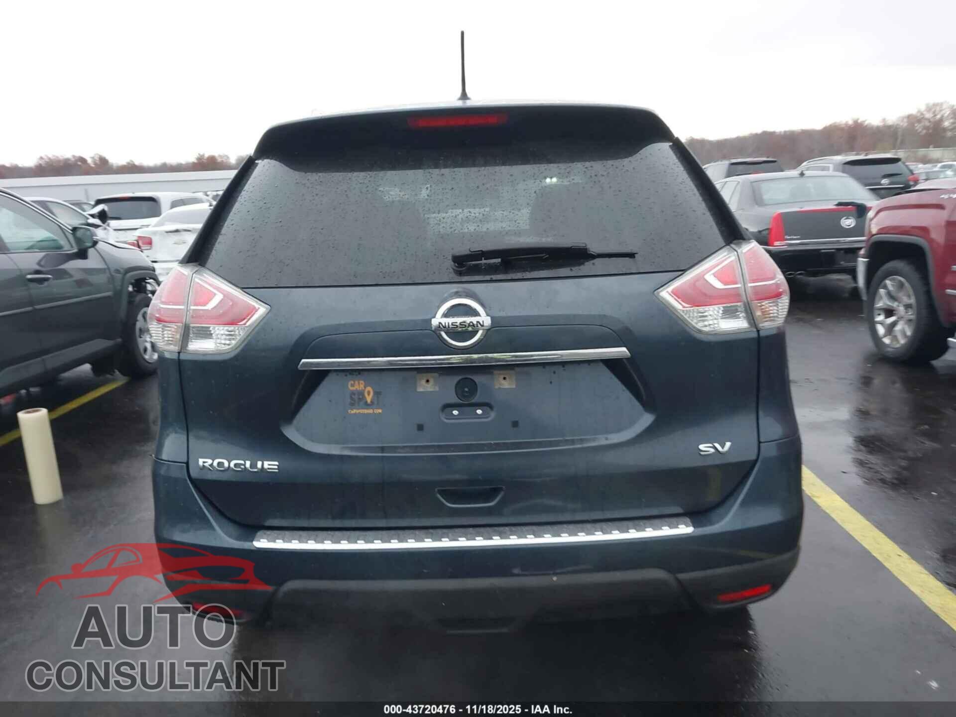 NISSAN ROGUE 2015 - KNMAT2MT2FP546648