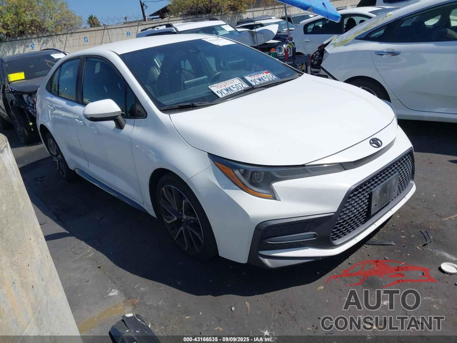 TOYOTA COROLLA 2022 - JTDS4MCEXN3512253