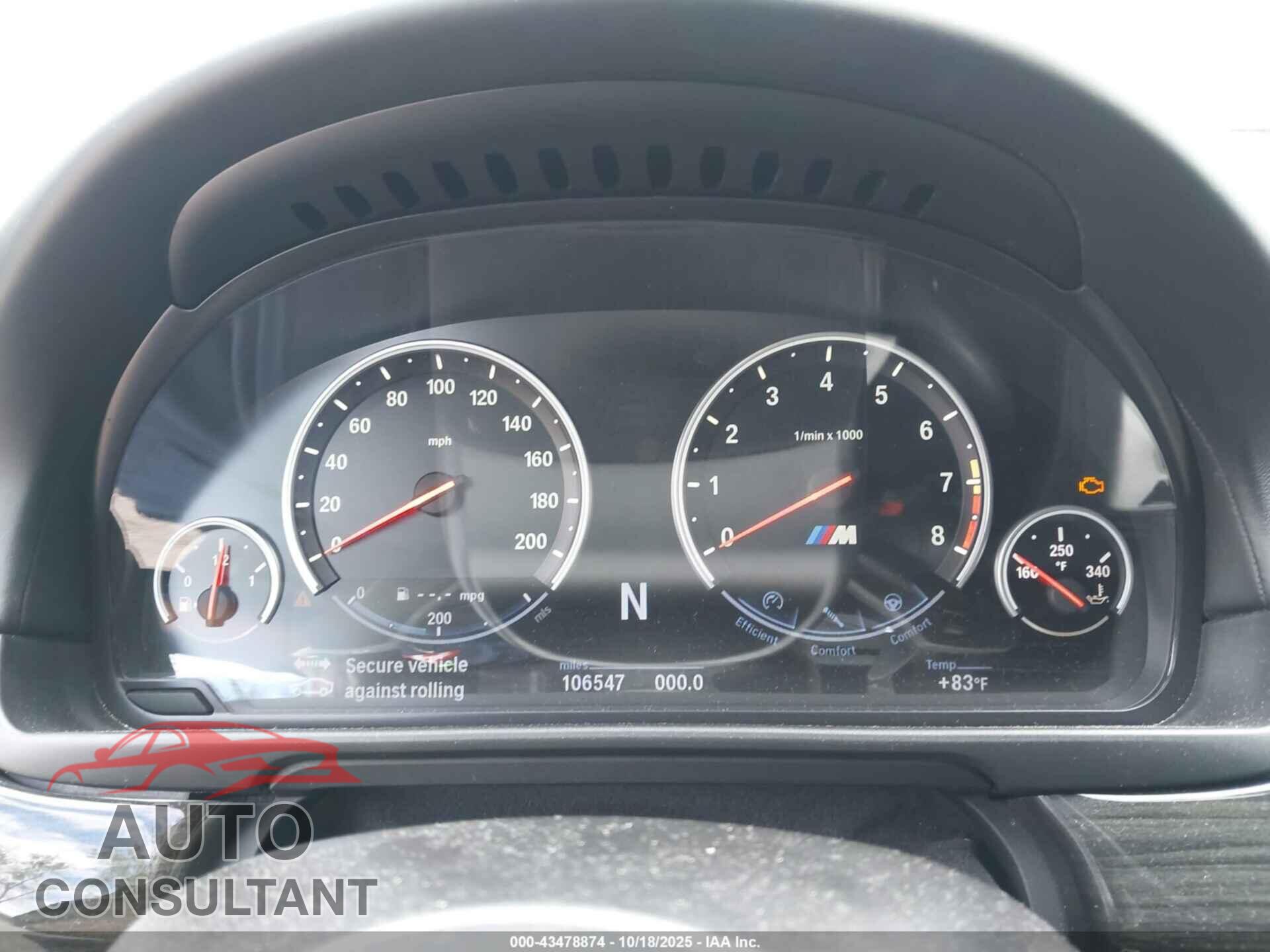 BMW M5 2013 - WBSFV9C51DC773385