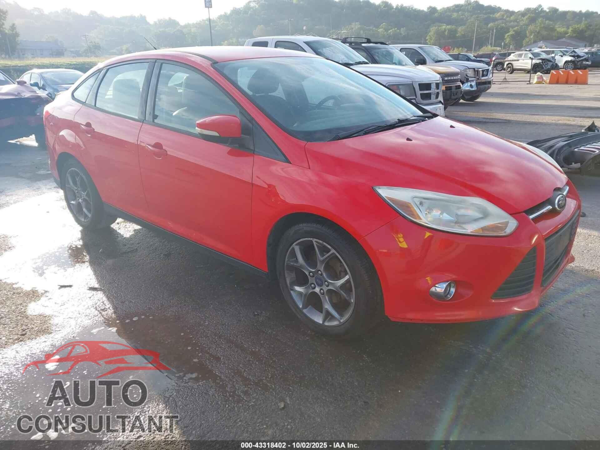 FORD FOCUS 2013 - 1FADP3F2XDL336921
