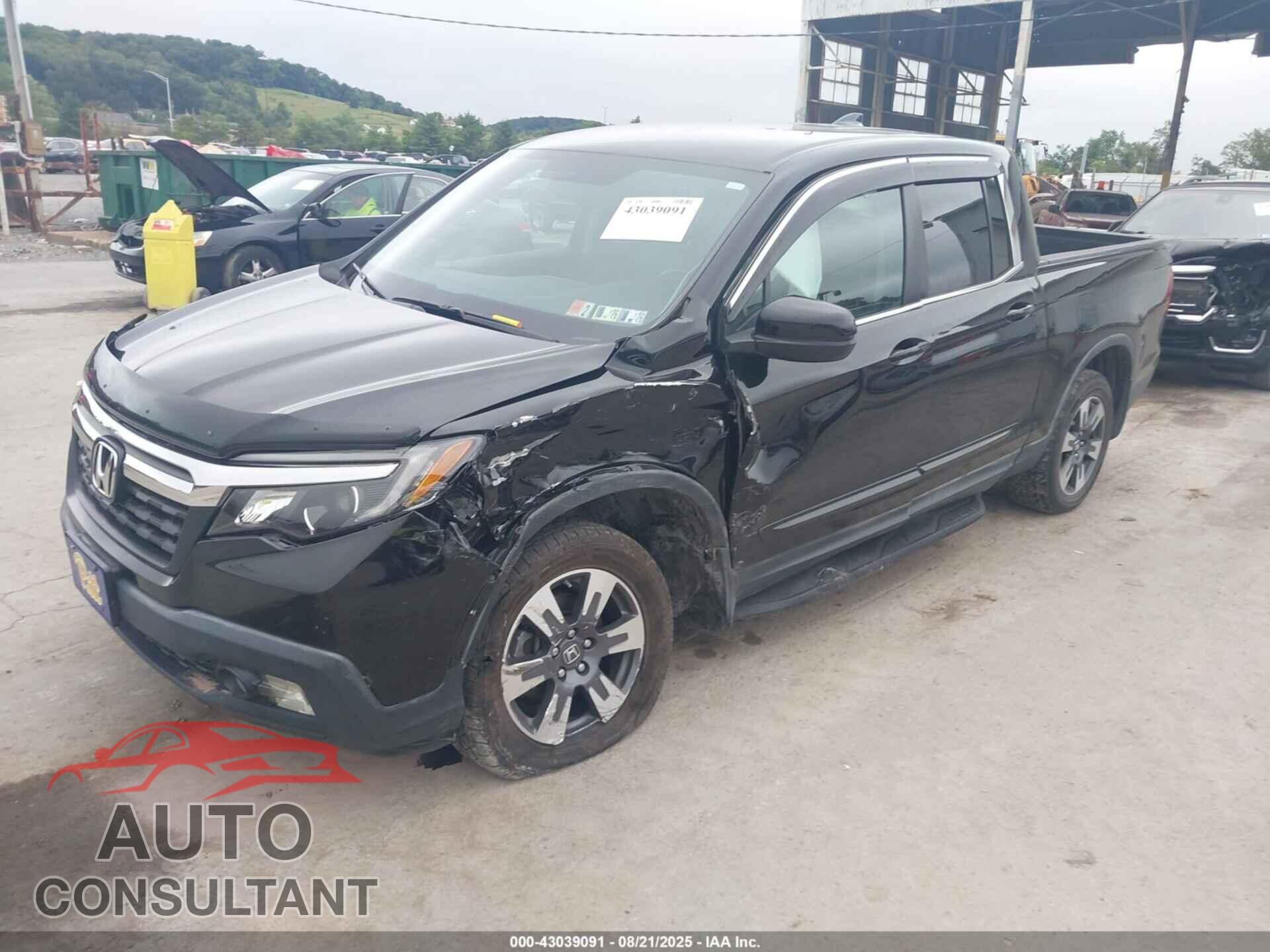 HONDA RIDGELINE 2017 - 5FPYK3F66HB031851